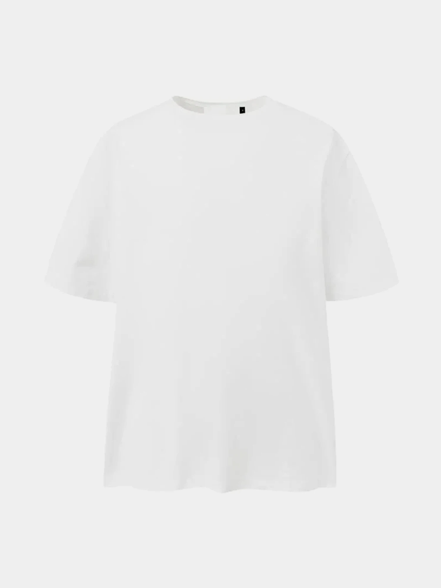 Футболка AMOMENTO Boat Neck T-Shirts White