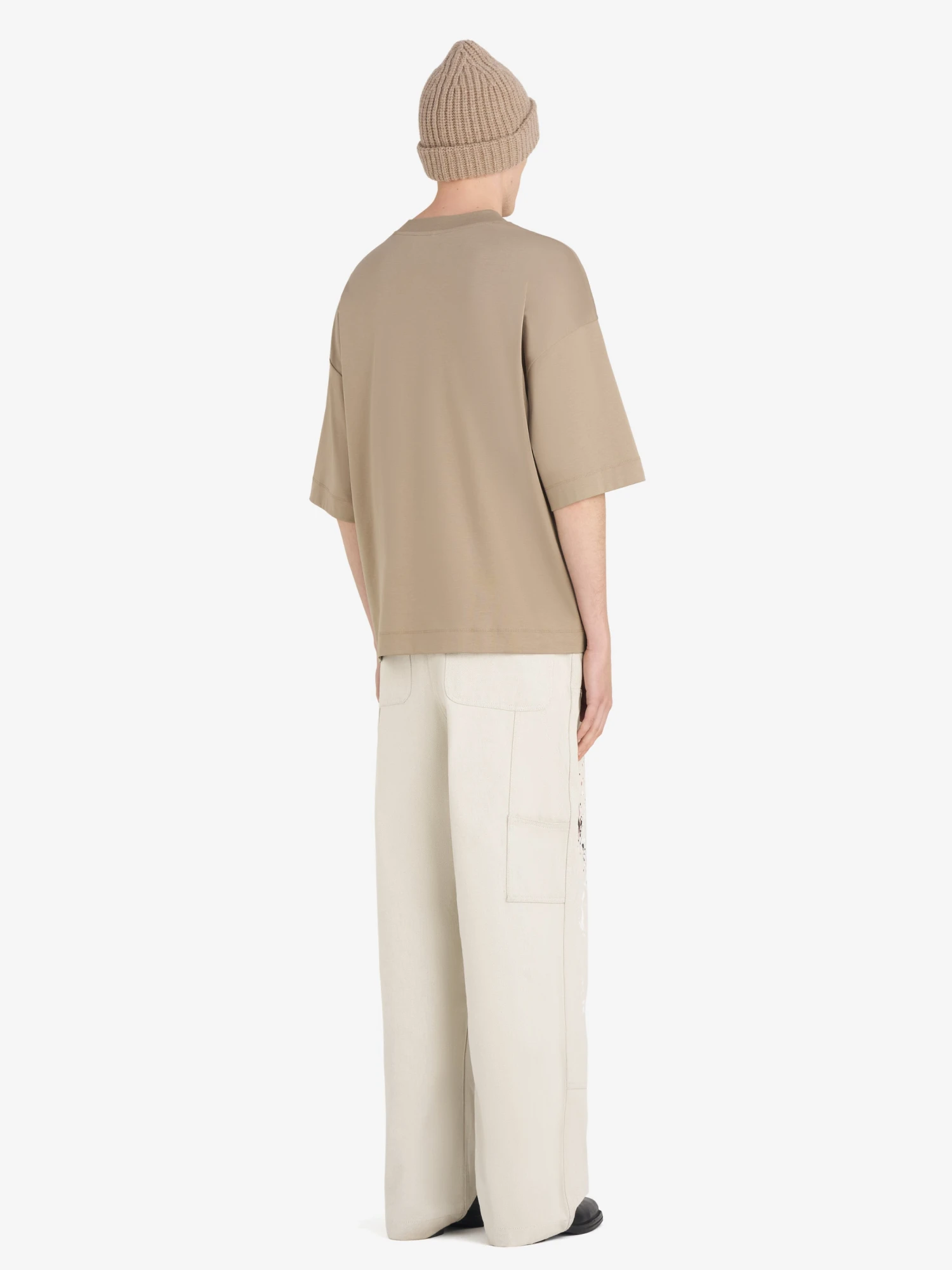 Футболка Études Oversized Pocket É Beige