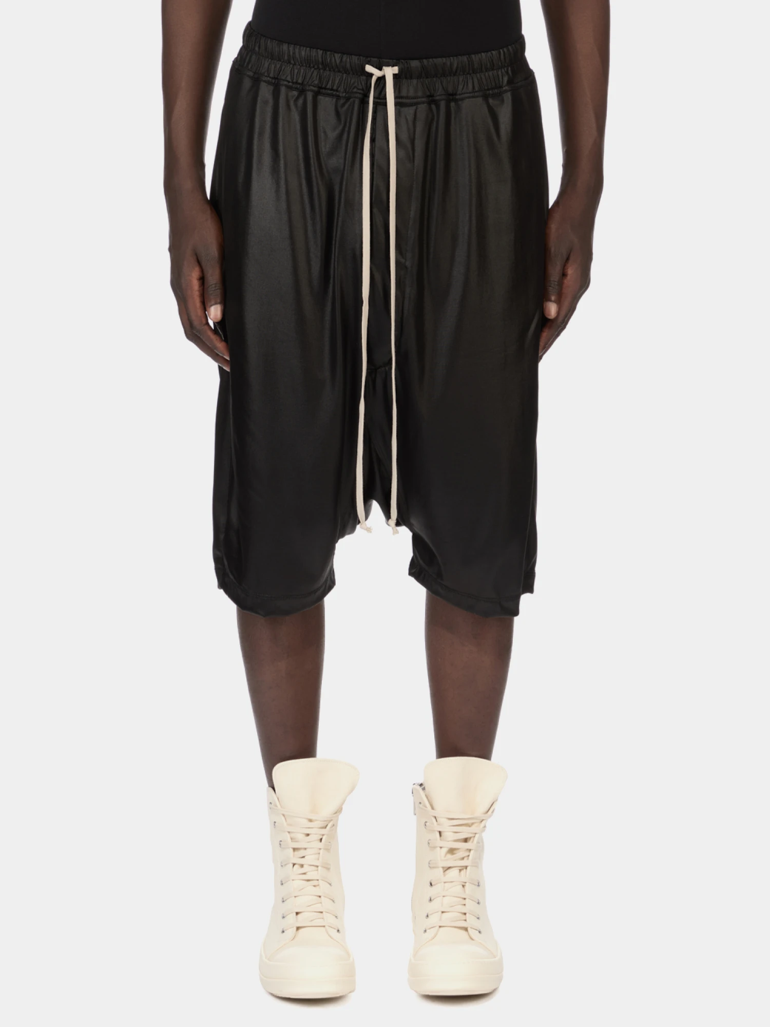 Шорты RICK OWENS DRKSHDW Drawstring Liquid Black