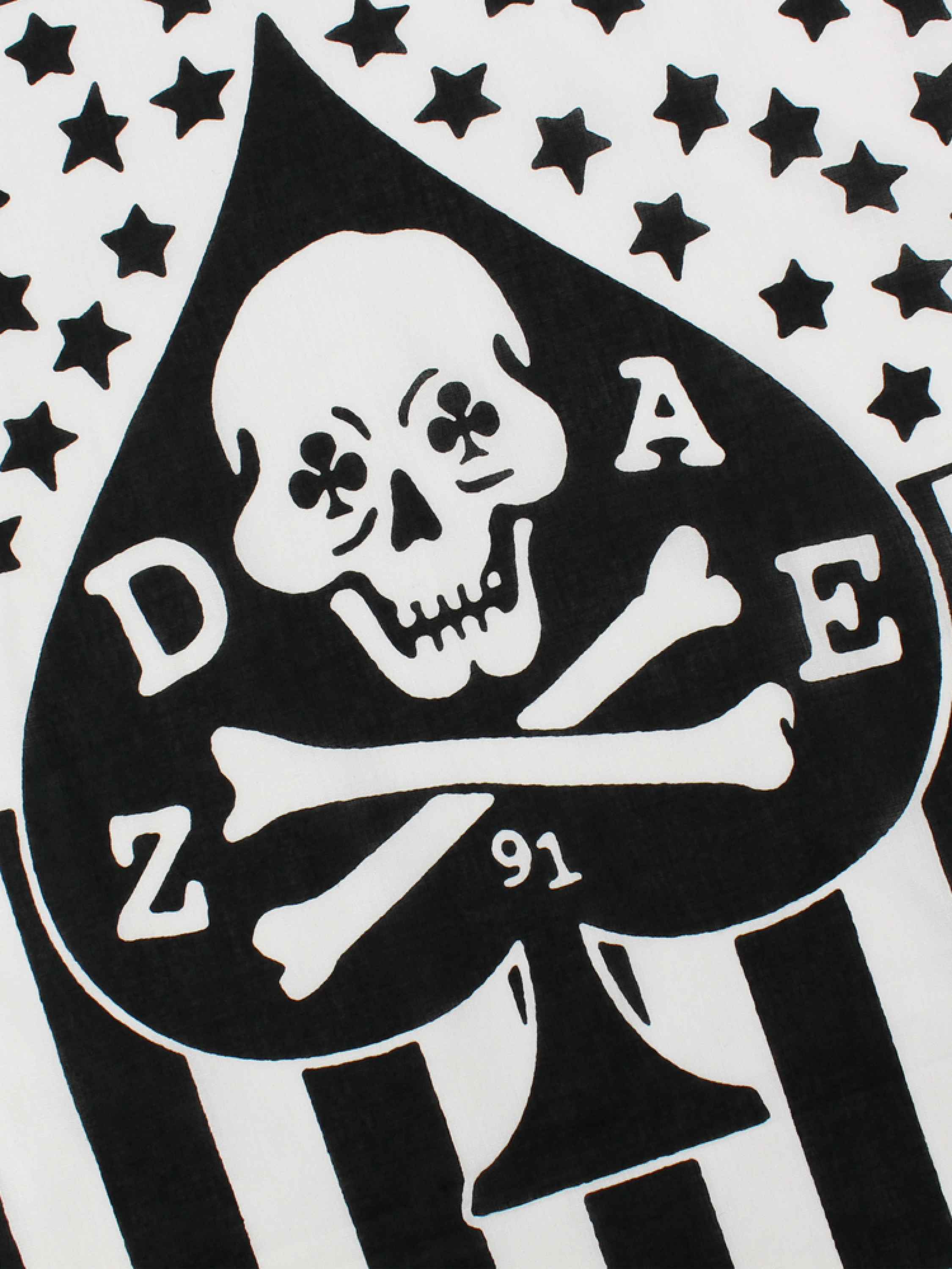 Банданы DAZE Skull Bandanas Pack Black/Red