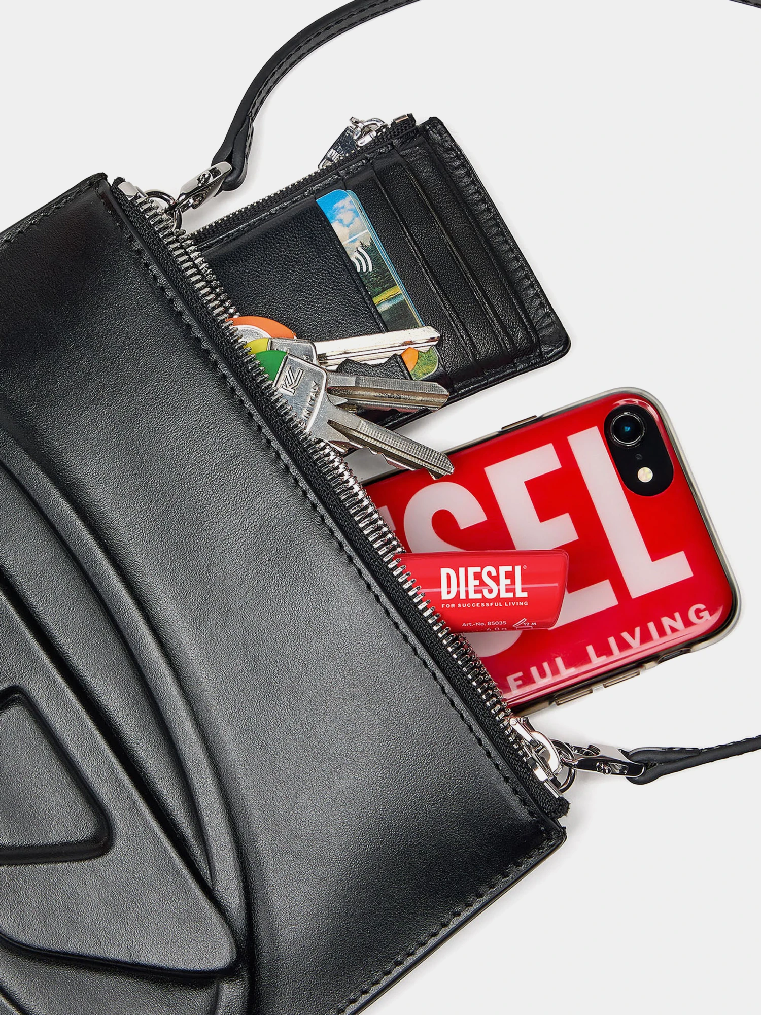 Женская сумка Diesel 1DR Twin Black