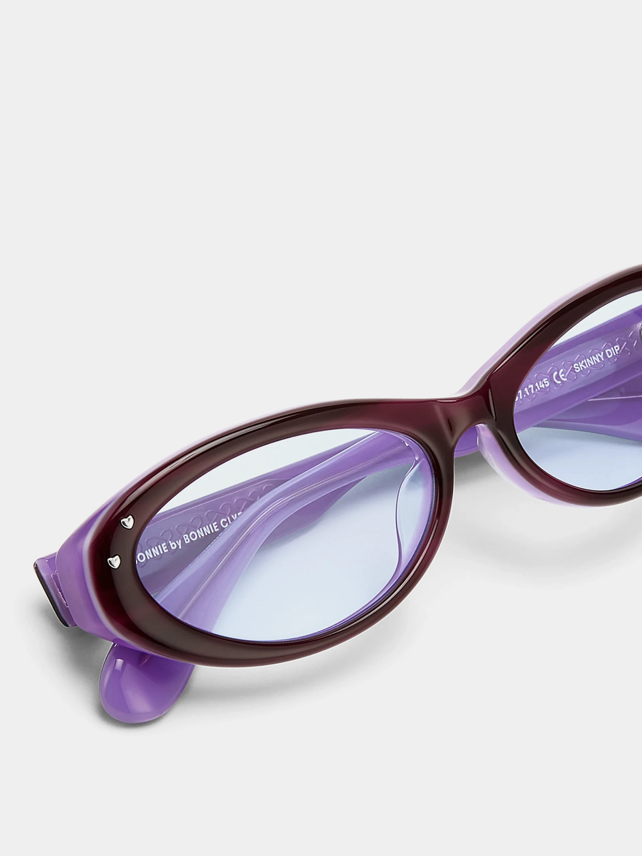 Очки Bonnie Clyde Skinny Dip Purple & Blue Tint