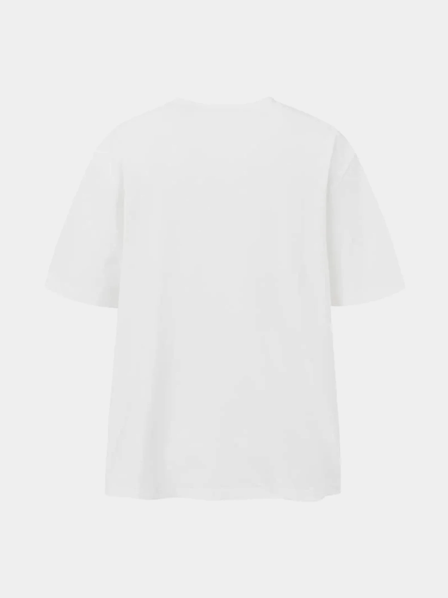 Футболка AMOMENTO Boat Neck T-Shirts White