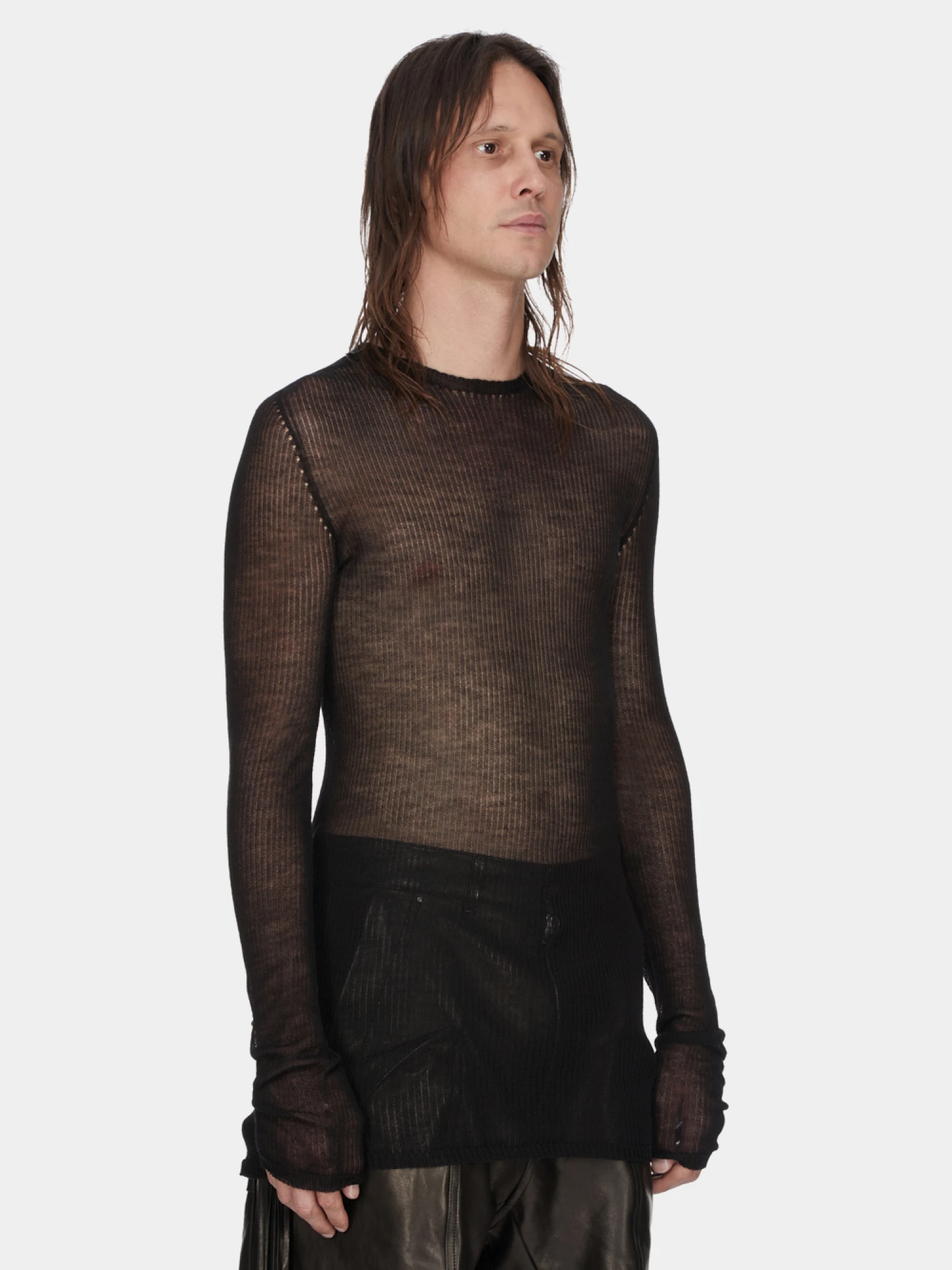 Лонгслив Rick Owens Knit Dennis Black