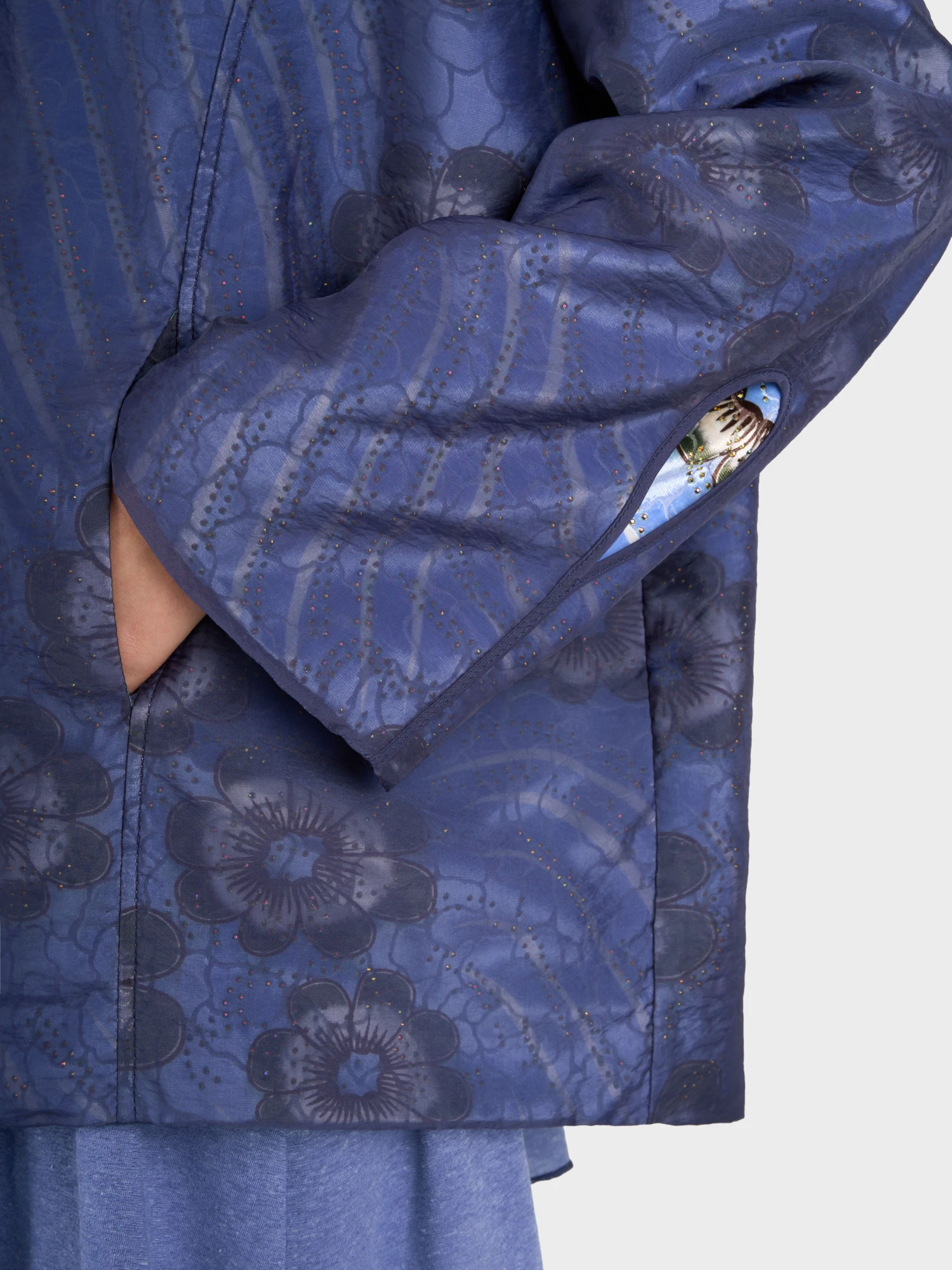 Женский овершот J.KIM Veilcrystal Dark Blue