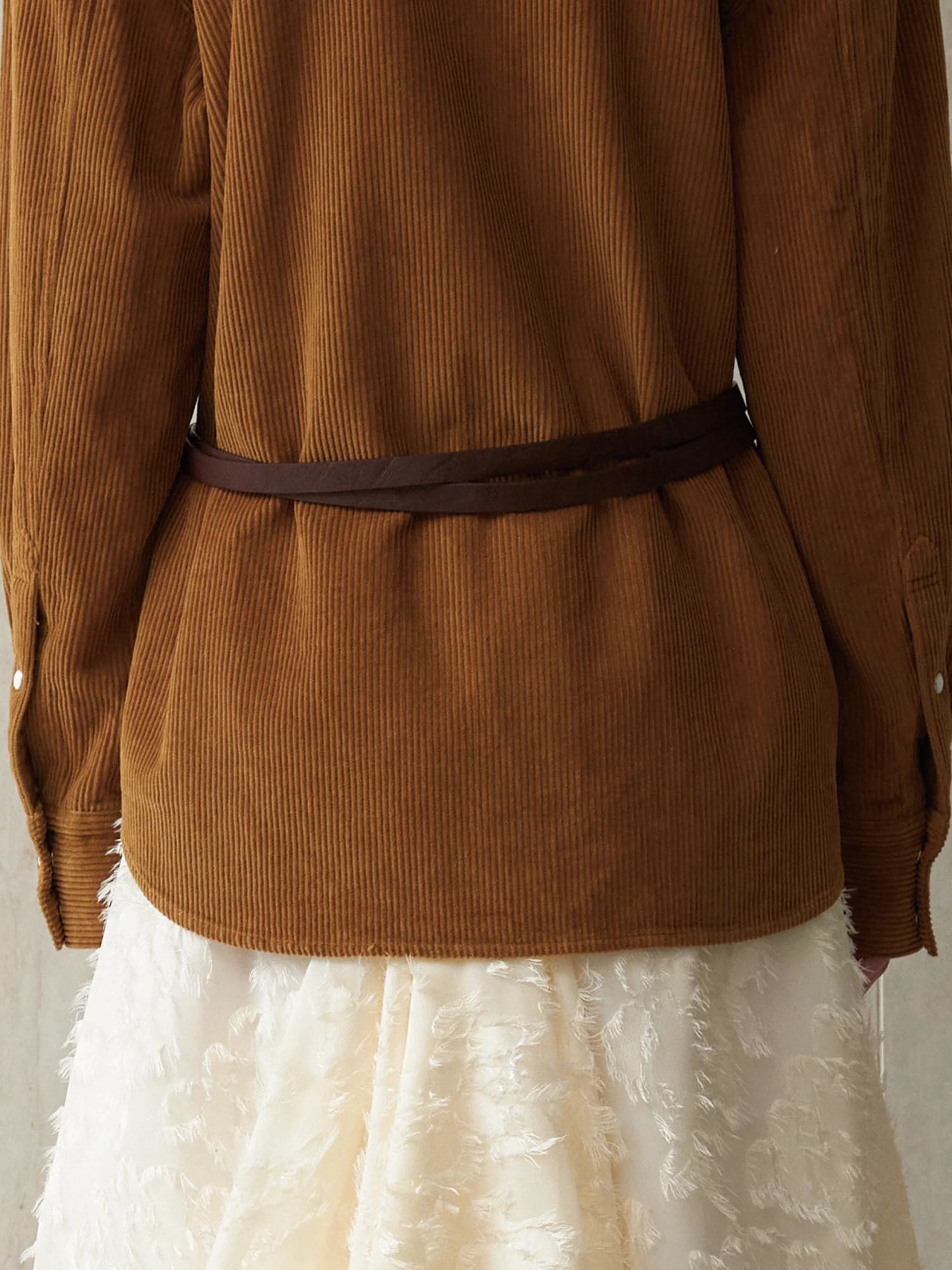Ремень EPINGLER  2-Line Leather Brown