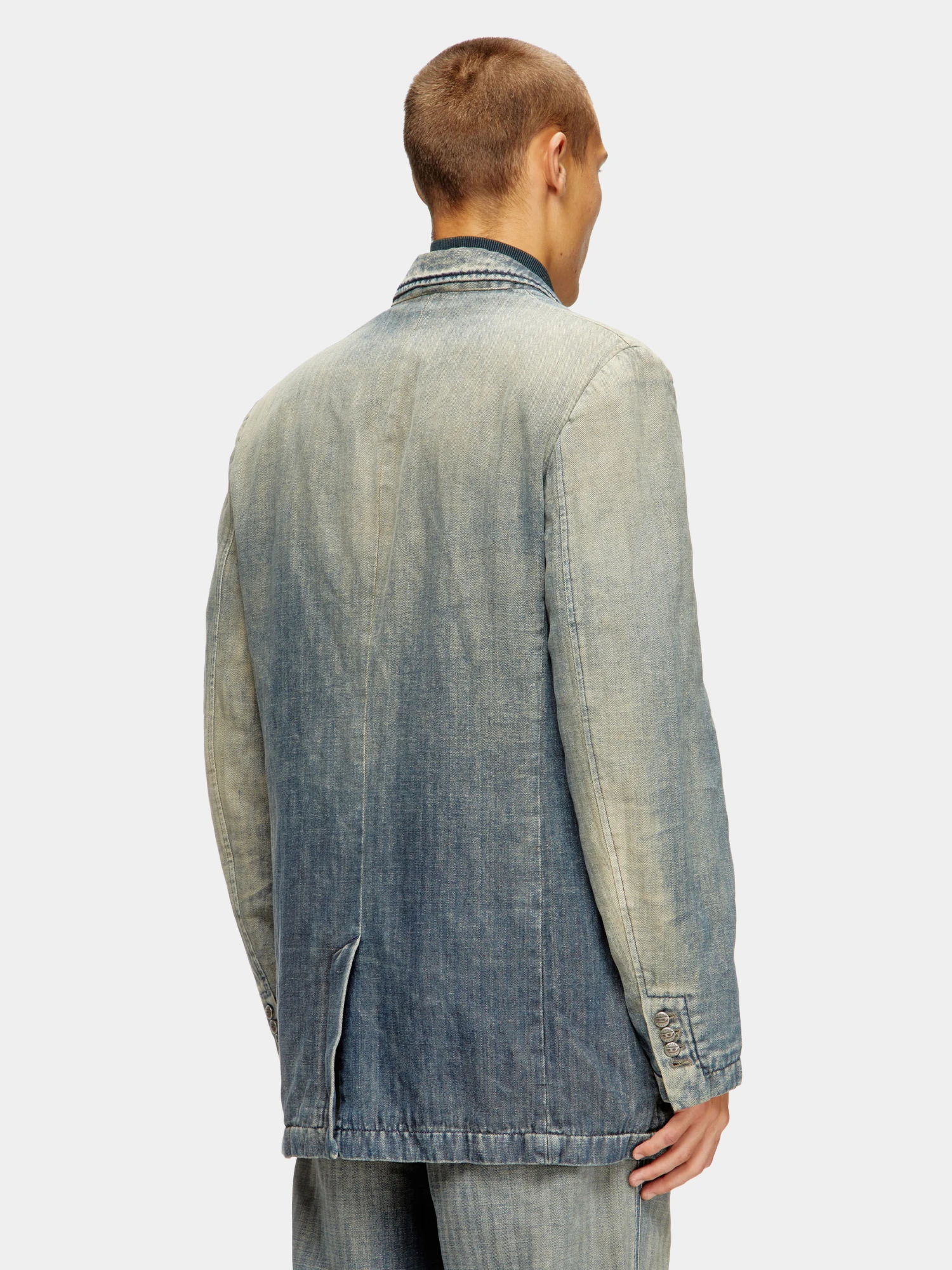 Блейзер Diesel D-Reger-D Denim Grey/Blue