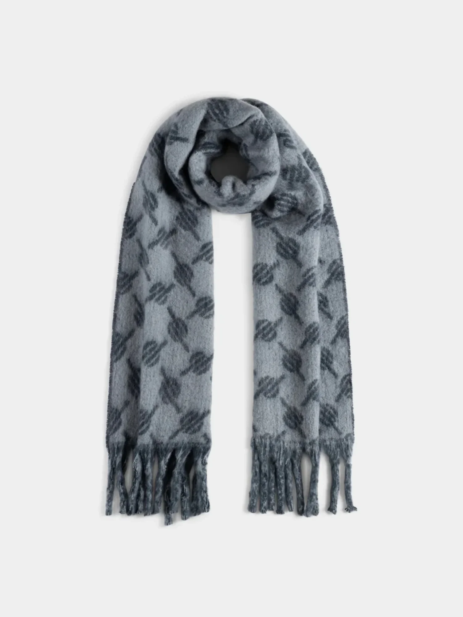 Шарф Daily Paper Riyo Monogram Sky Capitain Blue