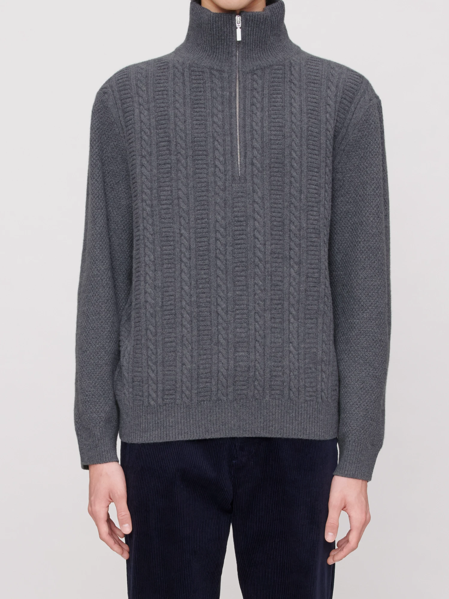 Джемпер A.P.C. Theo Sweater Anthracite