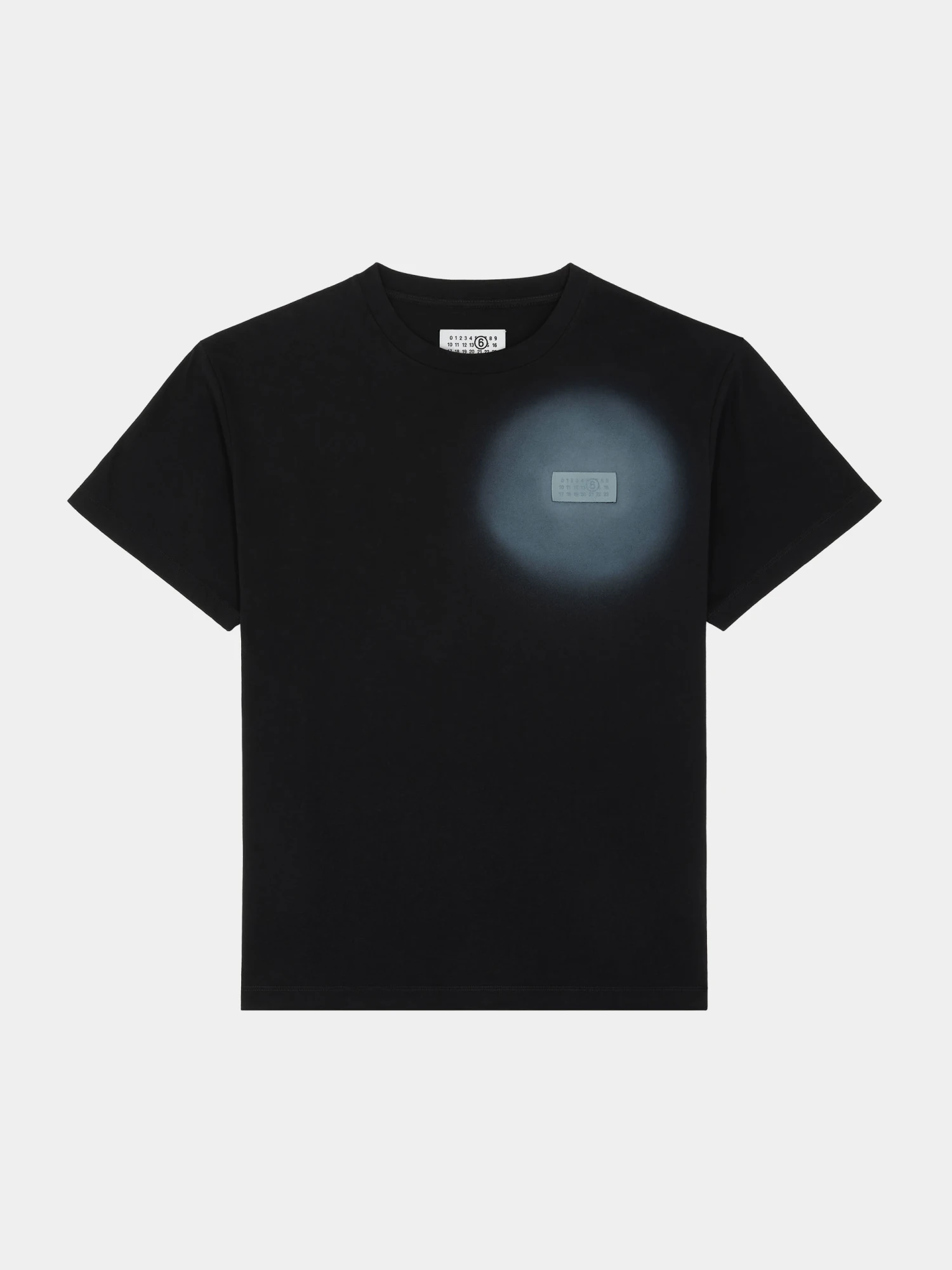 Футболка MM6 Maison Margiela Spray Print Black