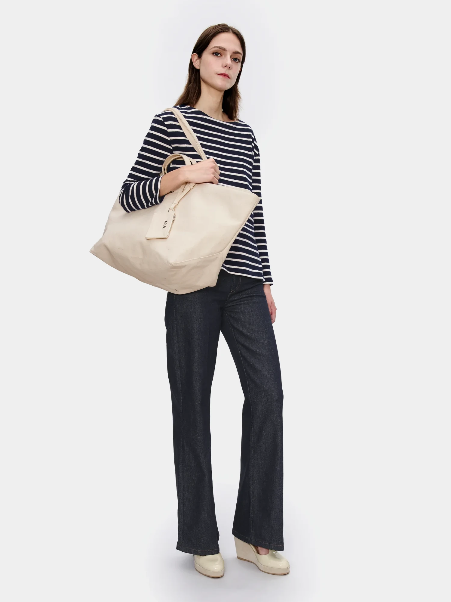 Женский лонгслив A.P.C. Mariniere Dark Navy