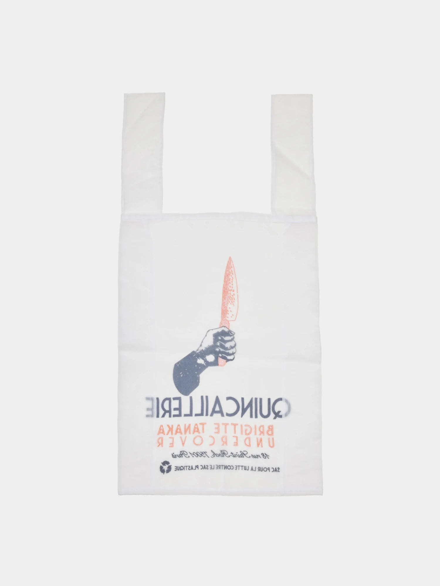 Сумка-тоут UNDERCOVER x Brigitte Tanaka Tote White