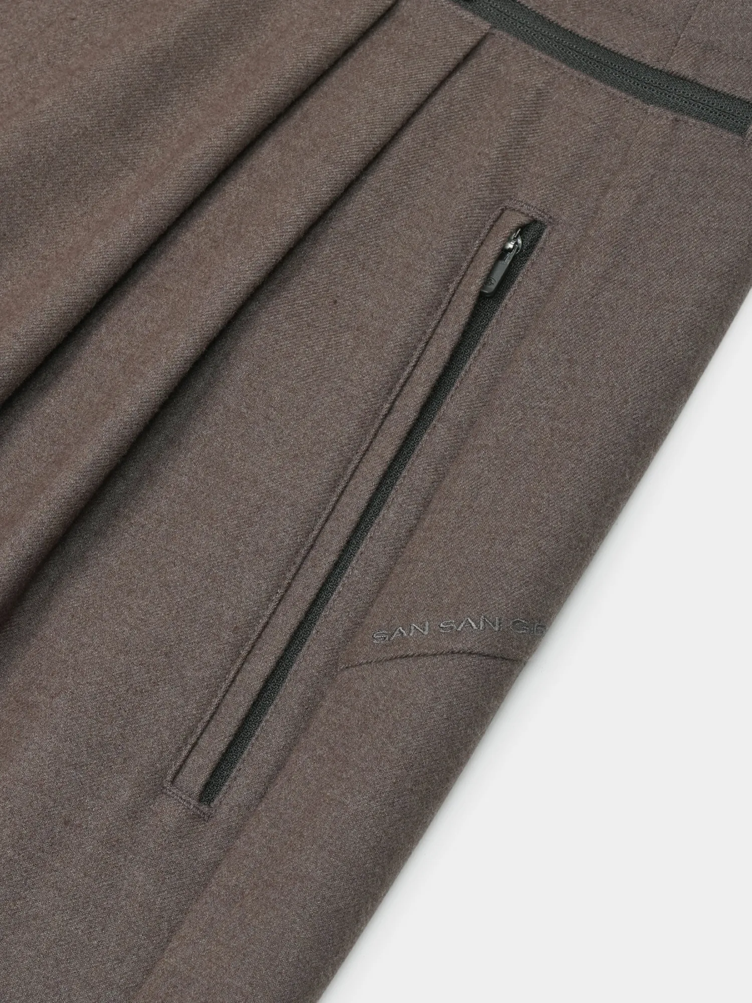 Брюки SAN SAN GEAR Wide Pants Brown