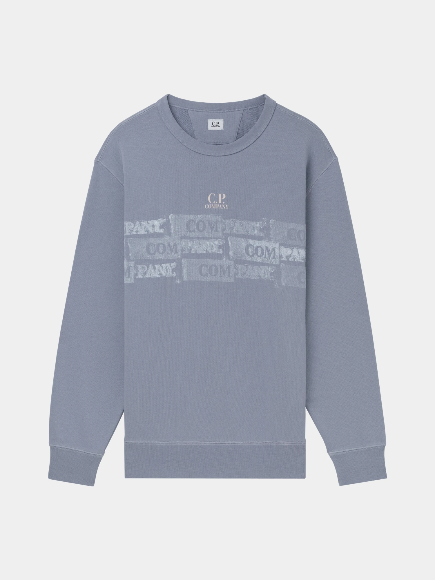 Свитшот C.P. Company Cotton Fleece Crewneck Lavander Violet