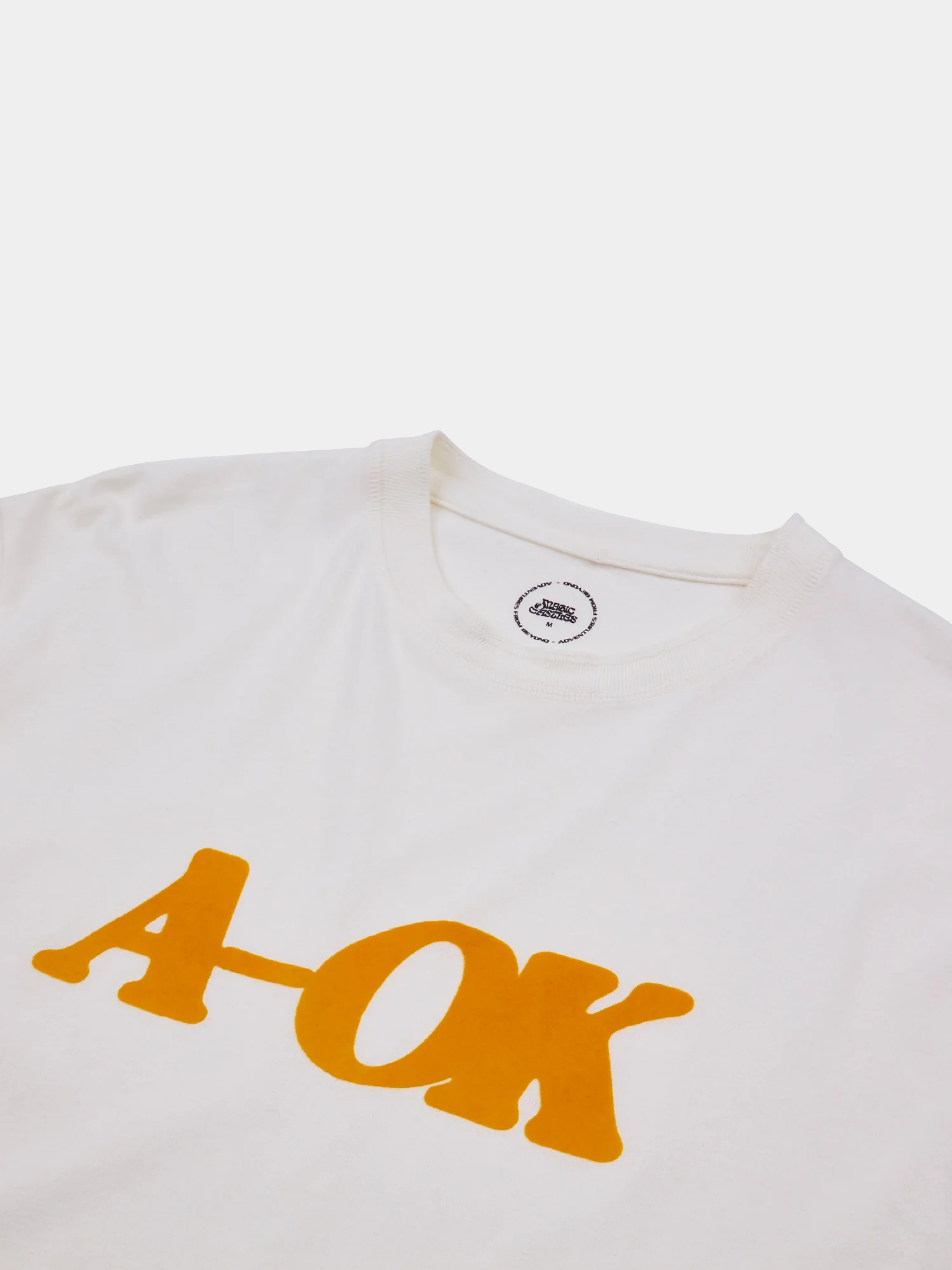 Футболка ACMH A-OK SS Tee Off White