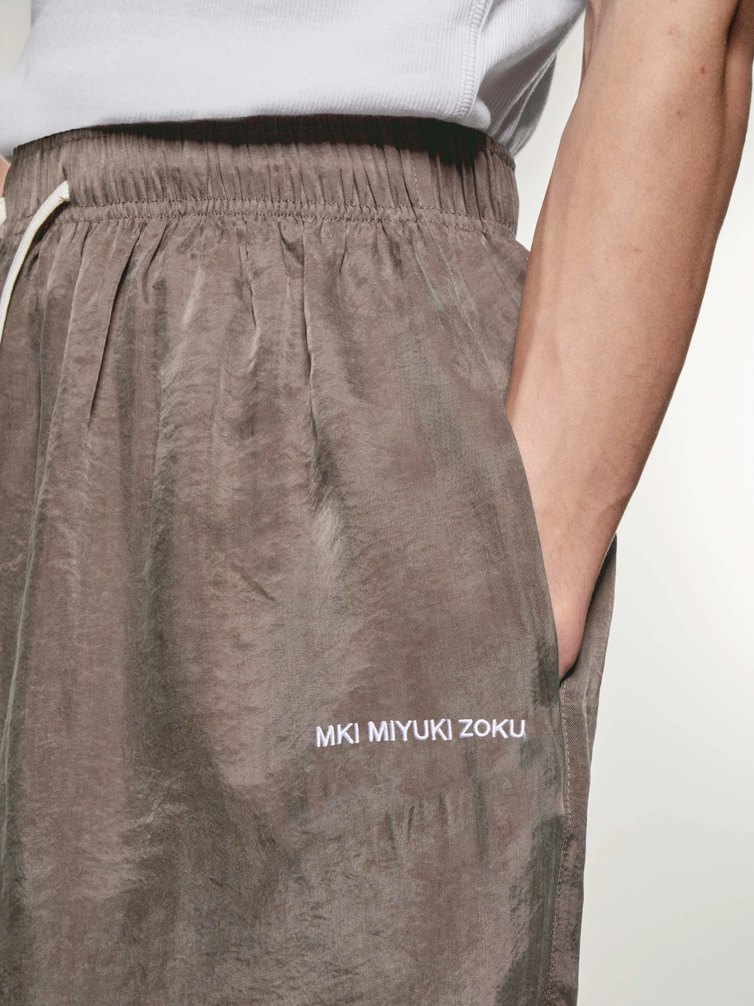 Шорты MKI MIYUKI ZOKU Sandwash Cupro Brown