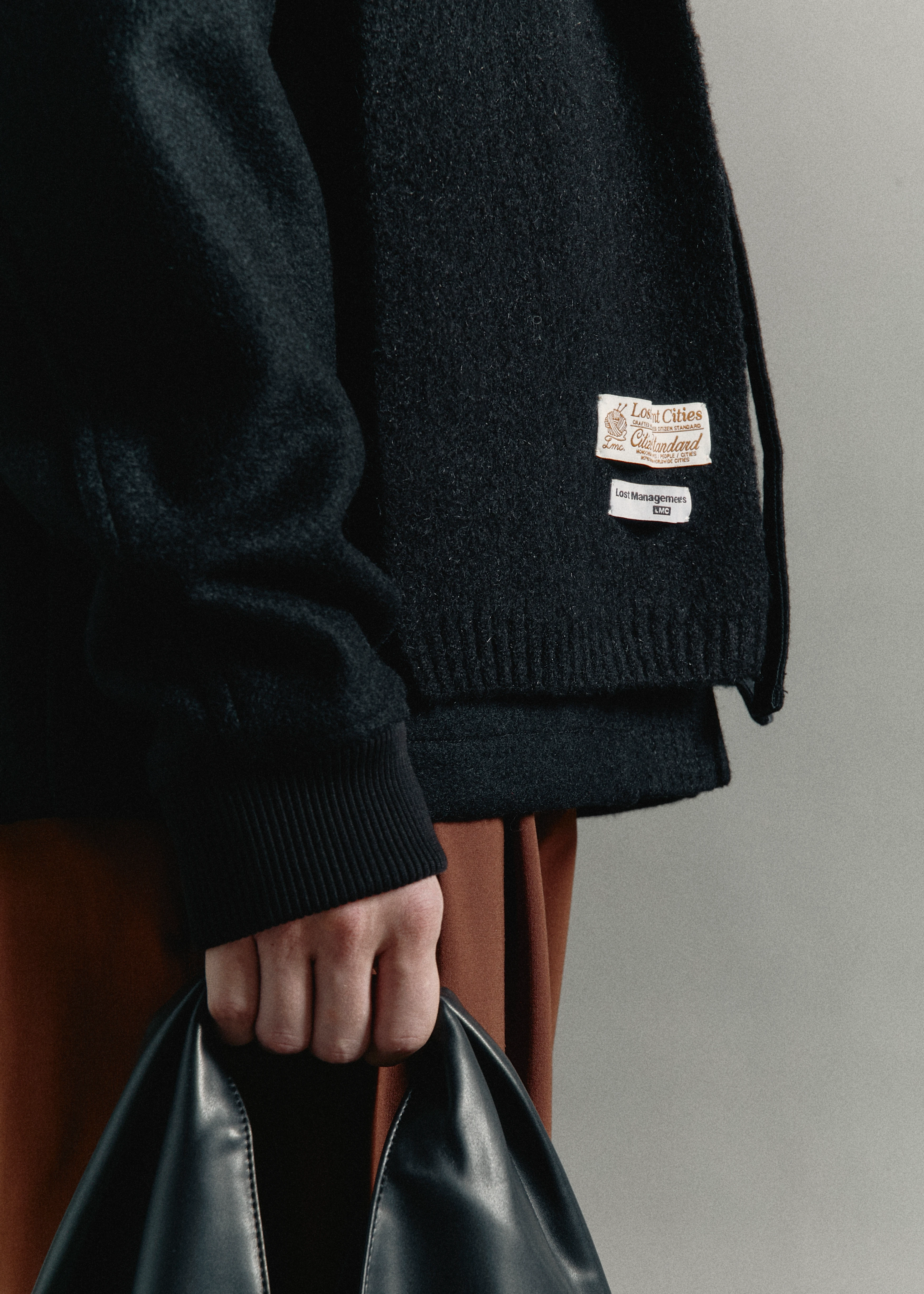 Шарф LMC Essential Knit Muffler Black