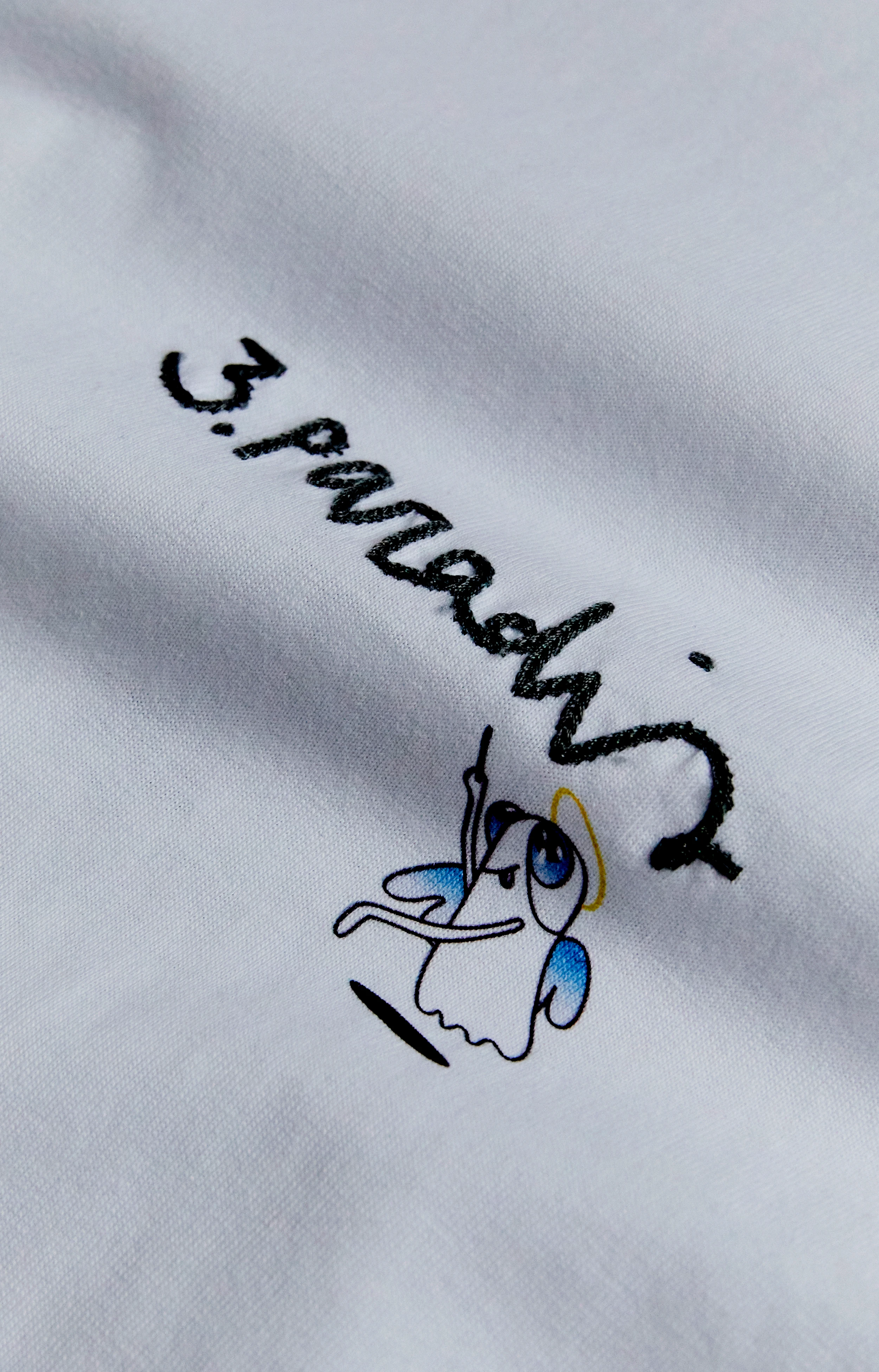 Футболка 3.PARADIS х Edgar Plans T-Shirt White