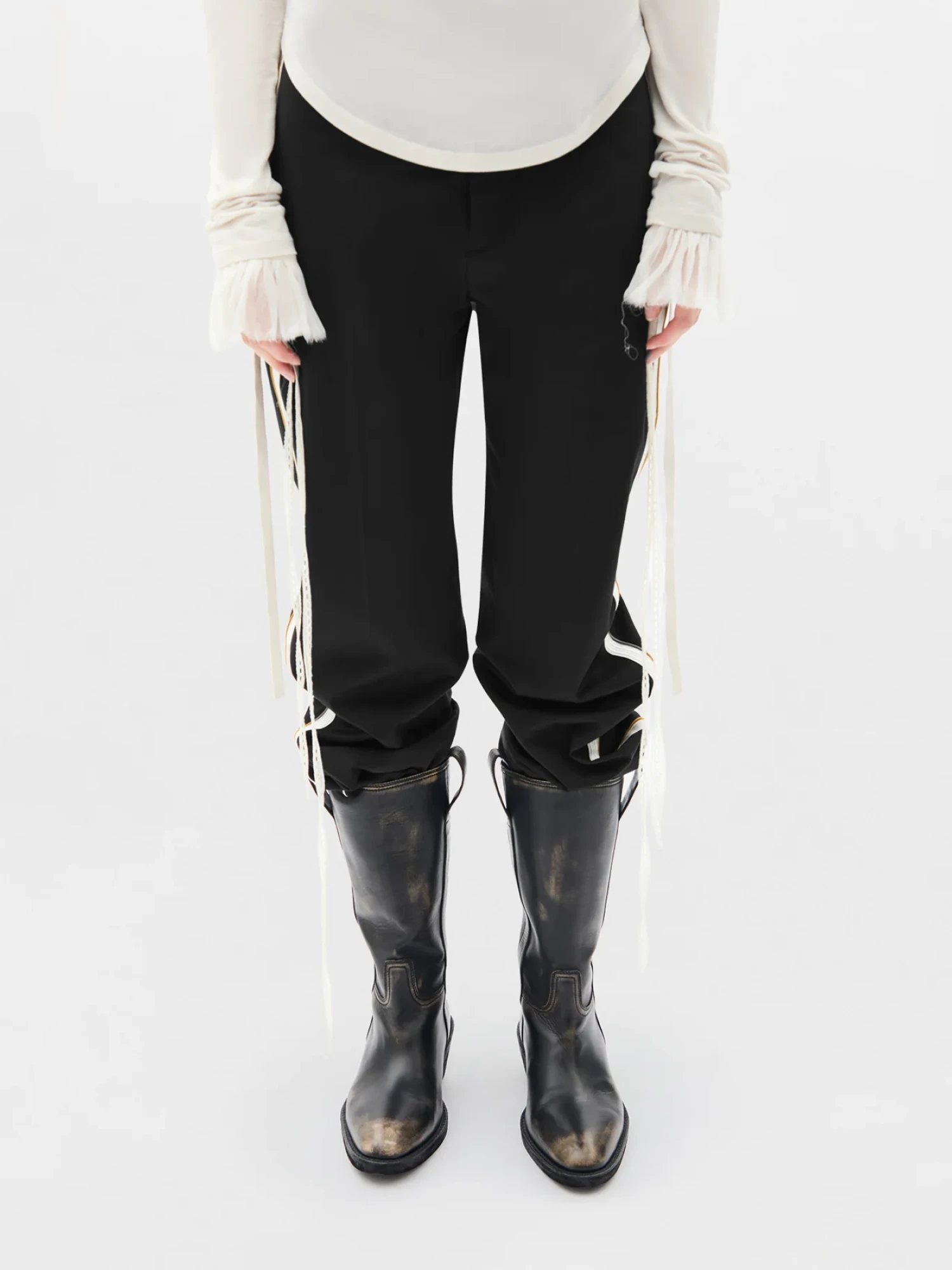 Манжеты Ann Demeulemeester Sann Natural White