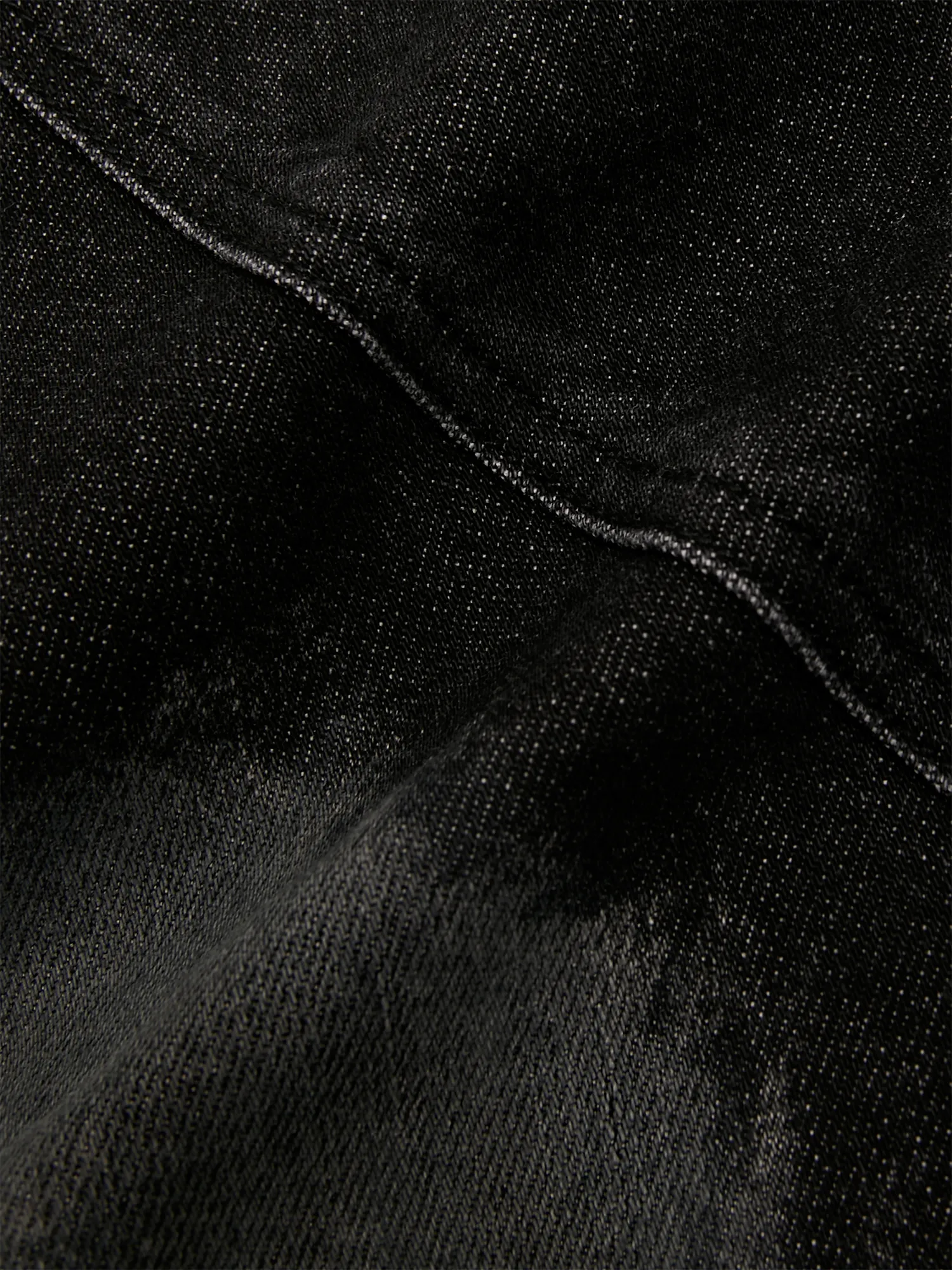 Женский топ MARRKNULL Asymmetric Denim Black