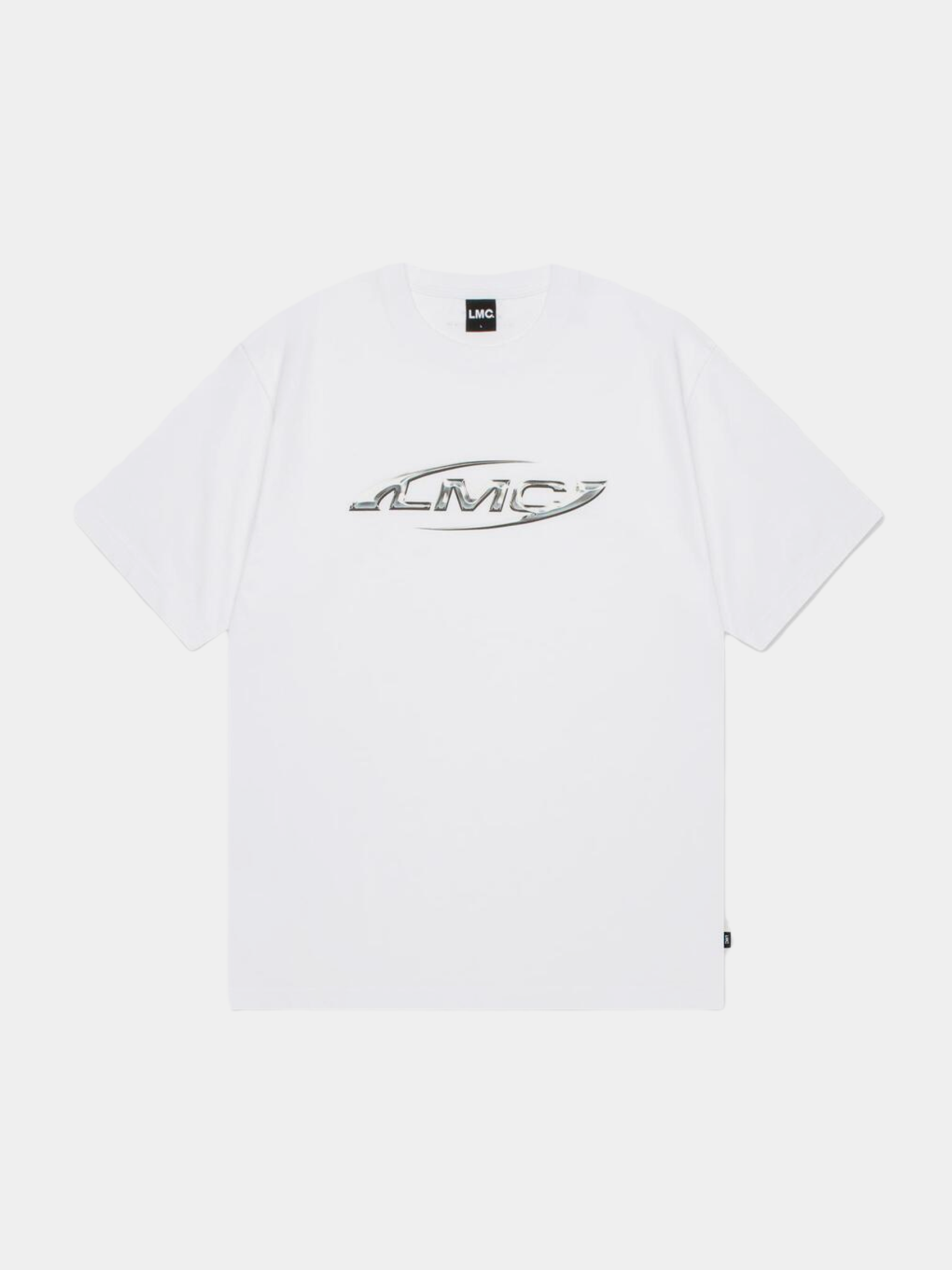 Футболка LMC 3D Metallic Logo Tee White