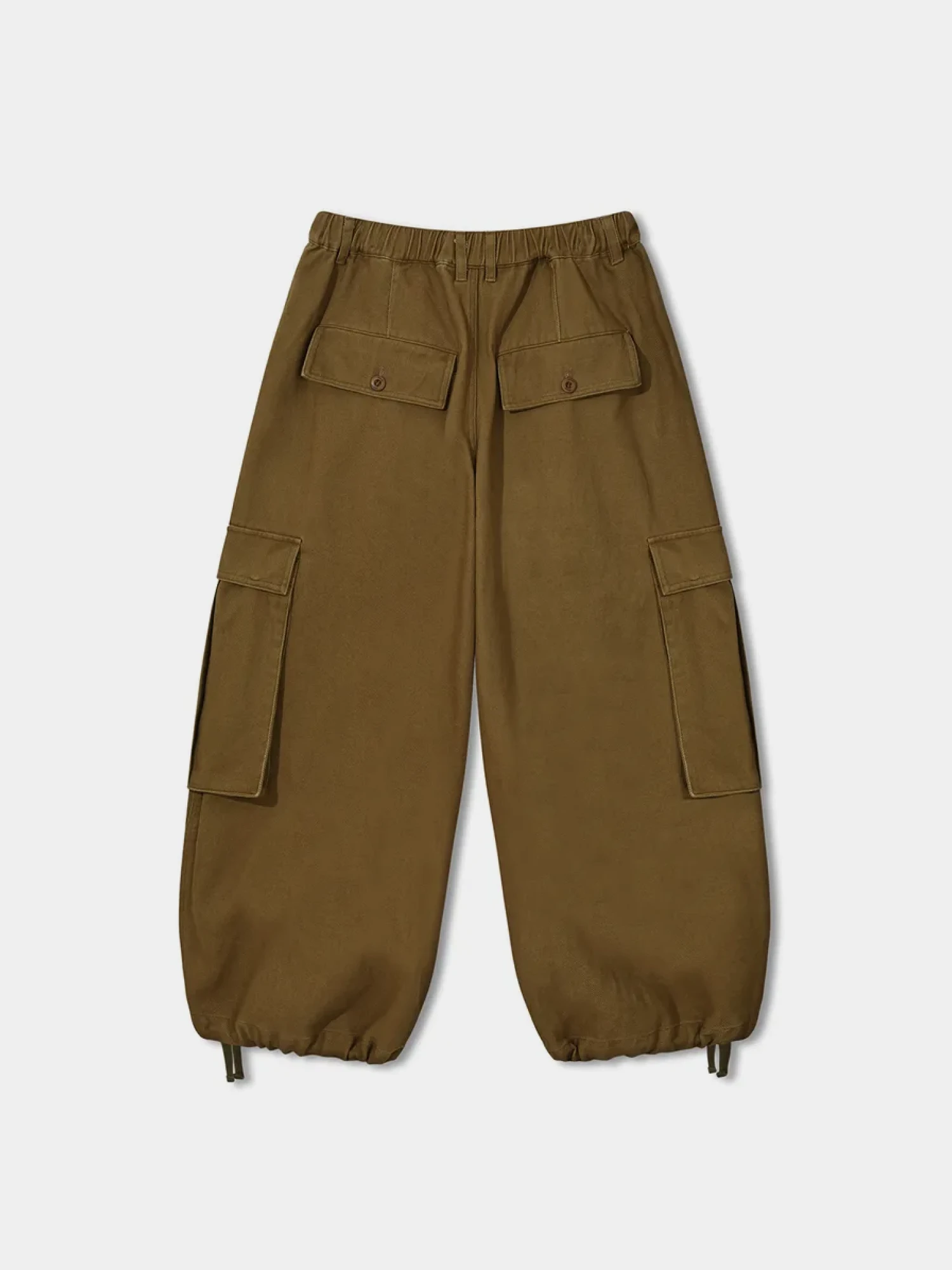 Брюки ANGLAN Twill Cargo Balloon Brown