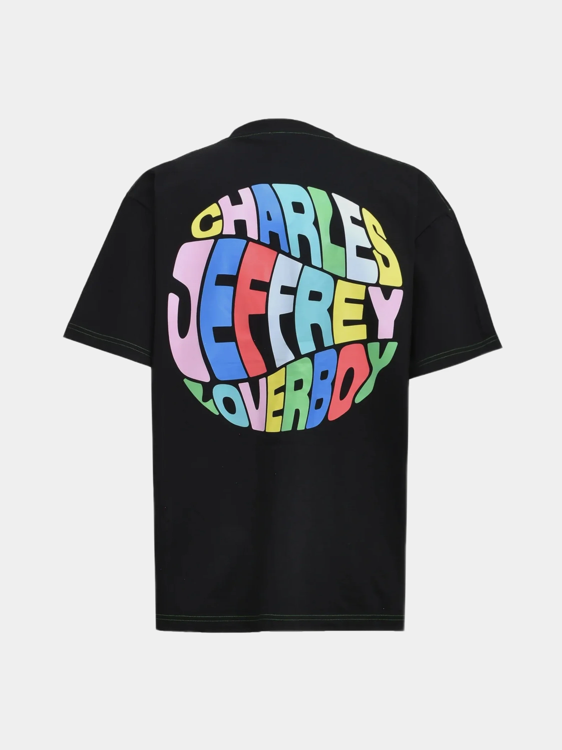 Футболка Charles Jeffrey Loverboy Printed Logo Black