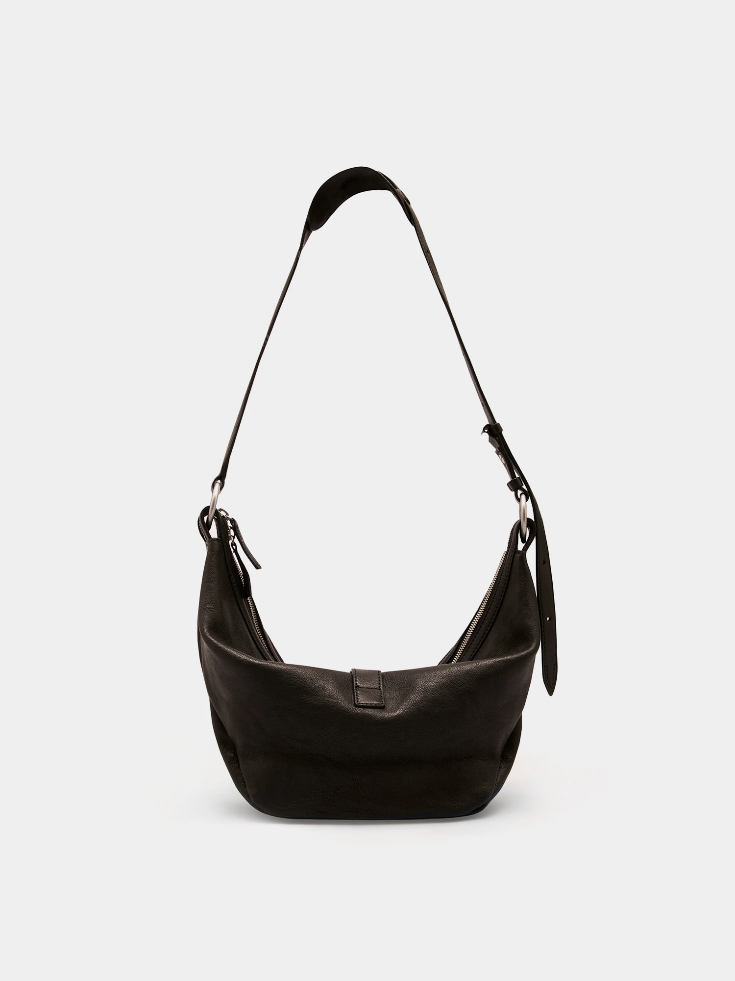 Женская сумка MARGESHERWOOD Belted Hobo Medium Black Washed