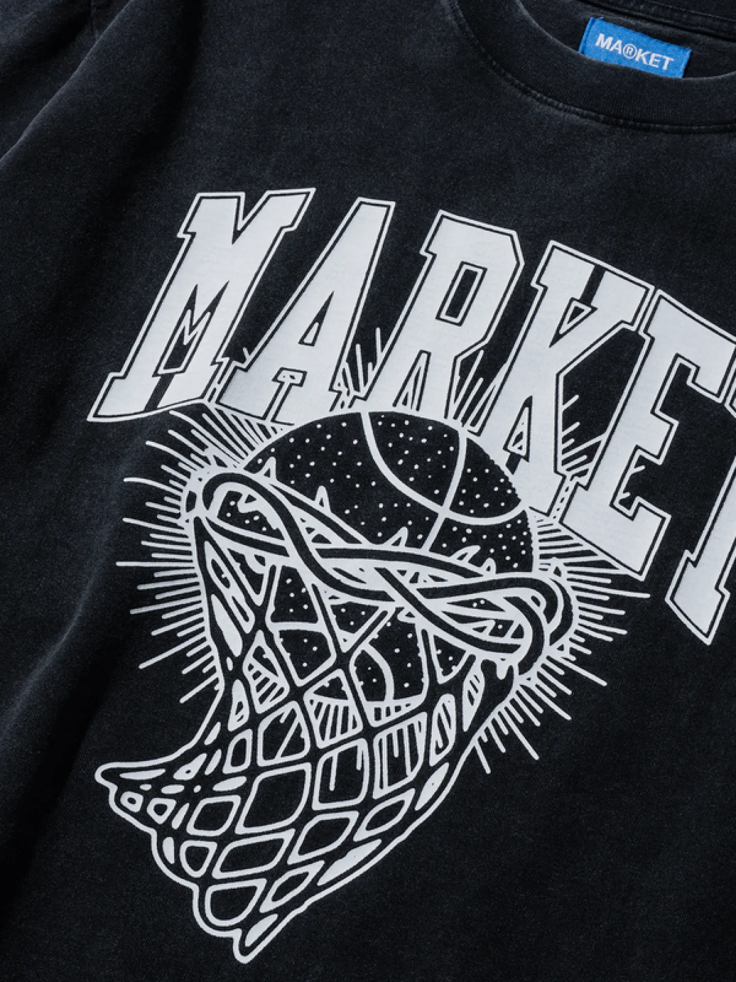 Футболка MARKET BALL IS SACRED T-SHIRT Black