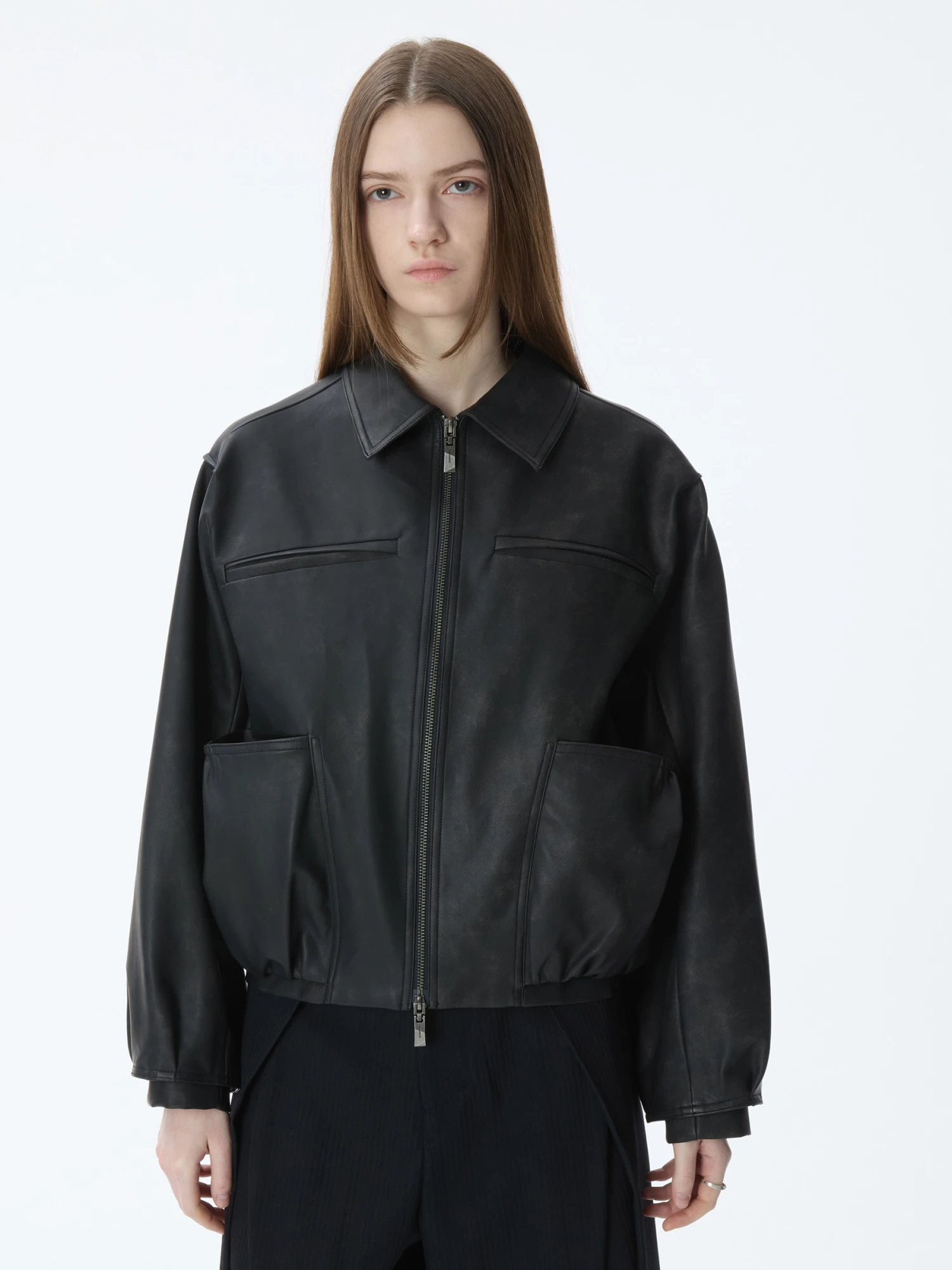 Бомбер ADERERROR Product. 14 Black