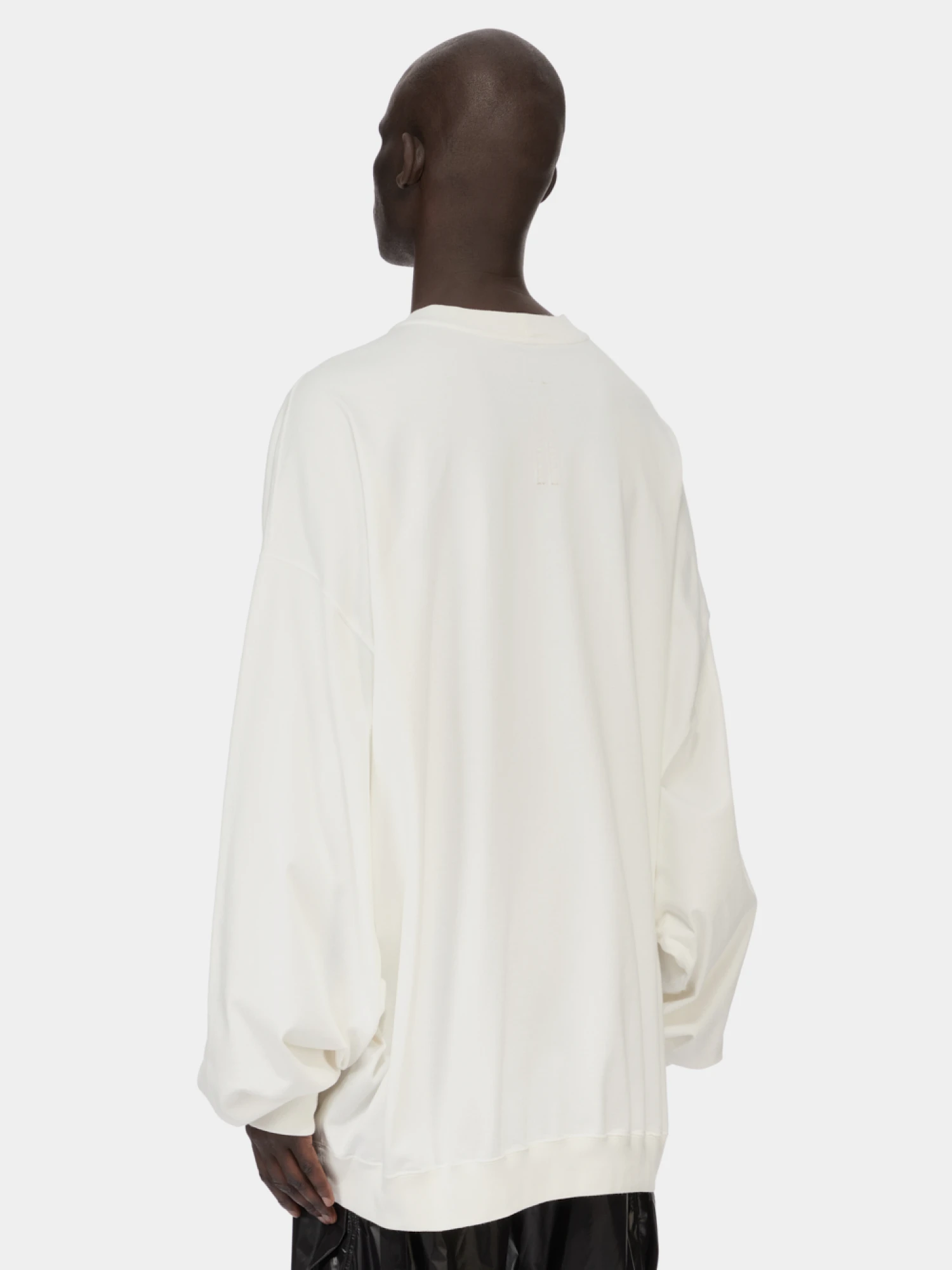 Свитшот RICK OWENS DRKSHDW Hun Crewneck Milk/Black