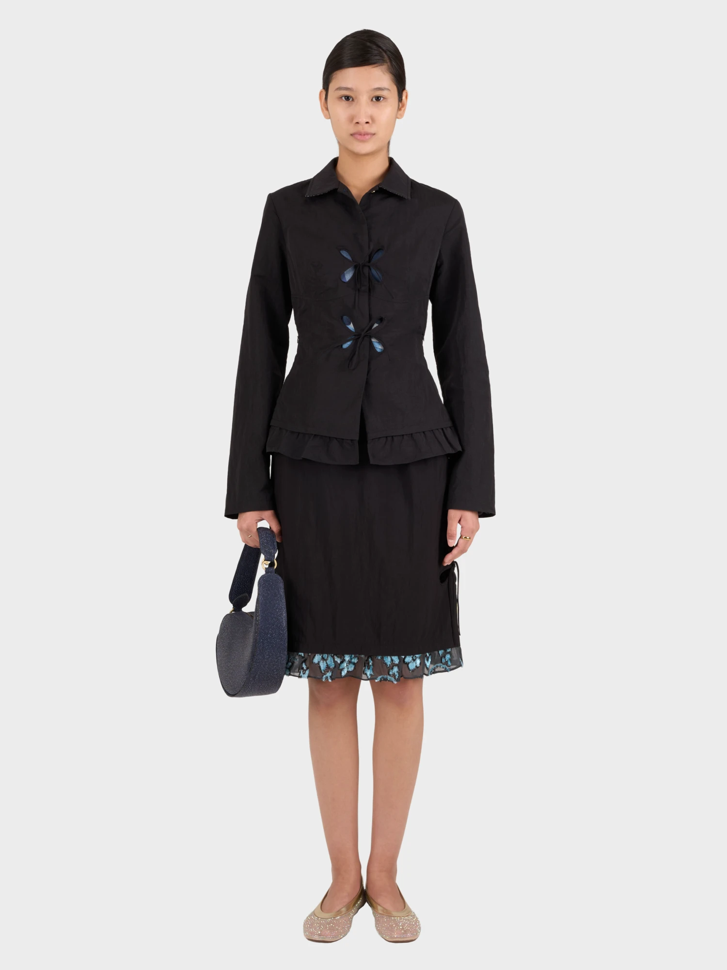 Женская юбка J.KIM Anechka Petal Black