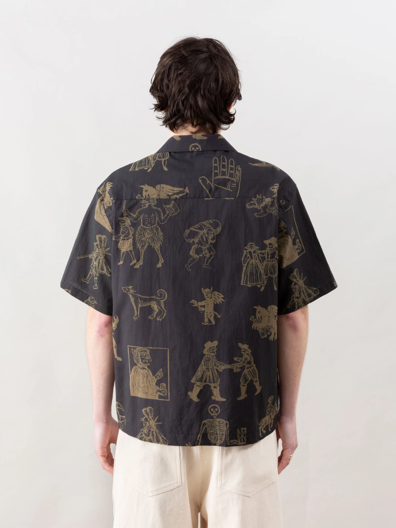 Рубашка Heresy Woodcut Black