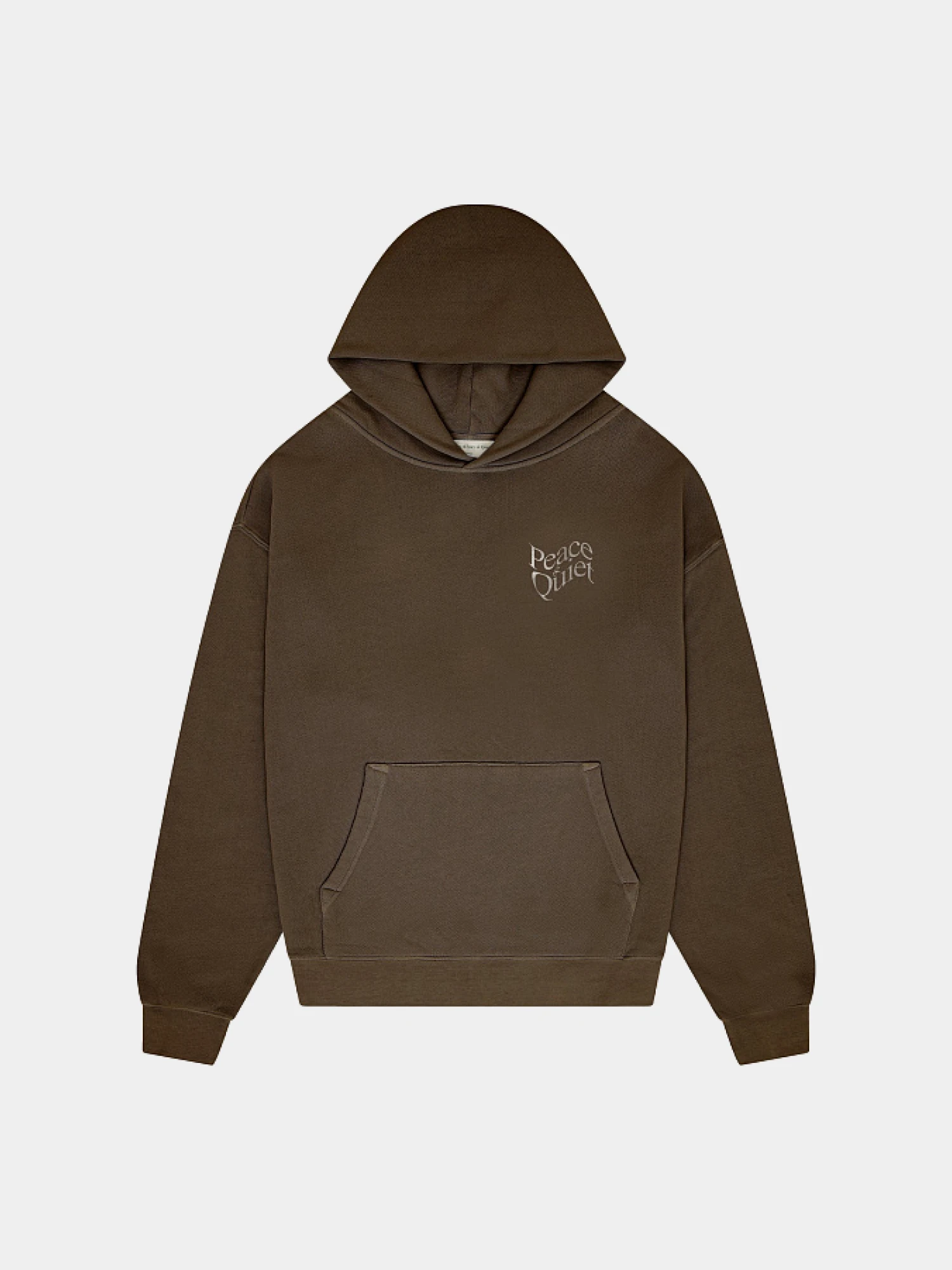 Худи MUSEUM OF PEACE & QUIET Warped Hoodie Coffee