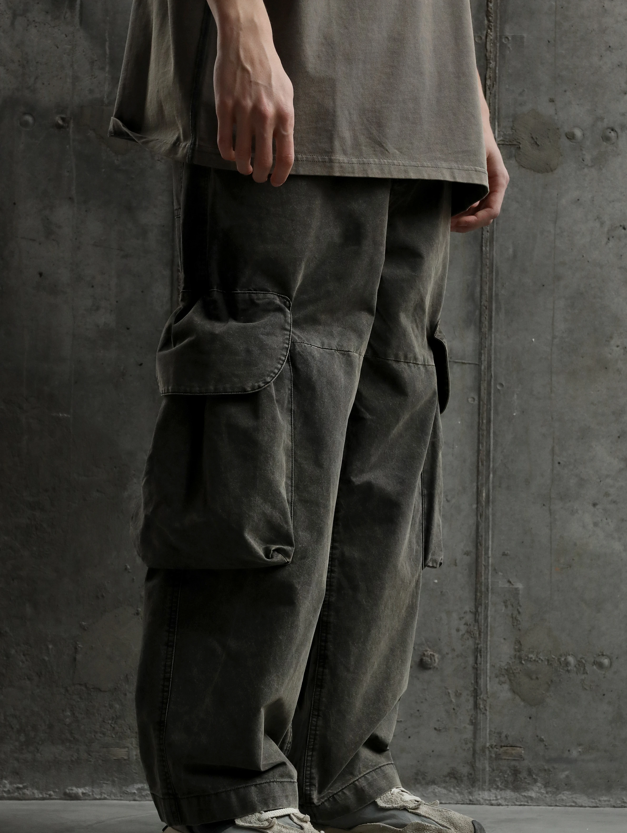 Брюки ARNODEFRANCE Skate Cargo Pants Dirty Black