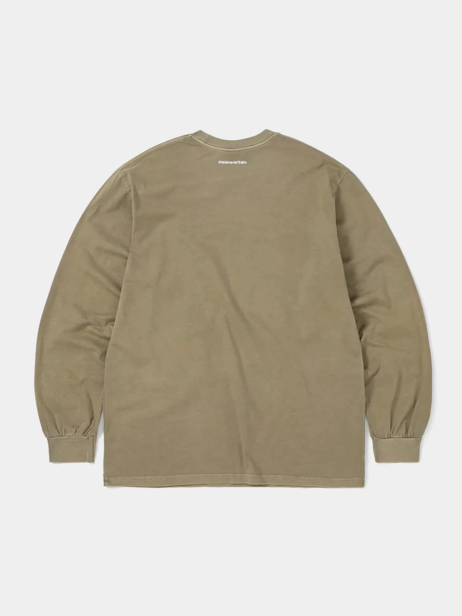 Лонгслив thisisneverthat T-Logo L/S Tee Coffee