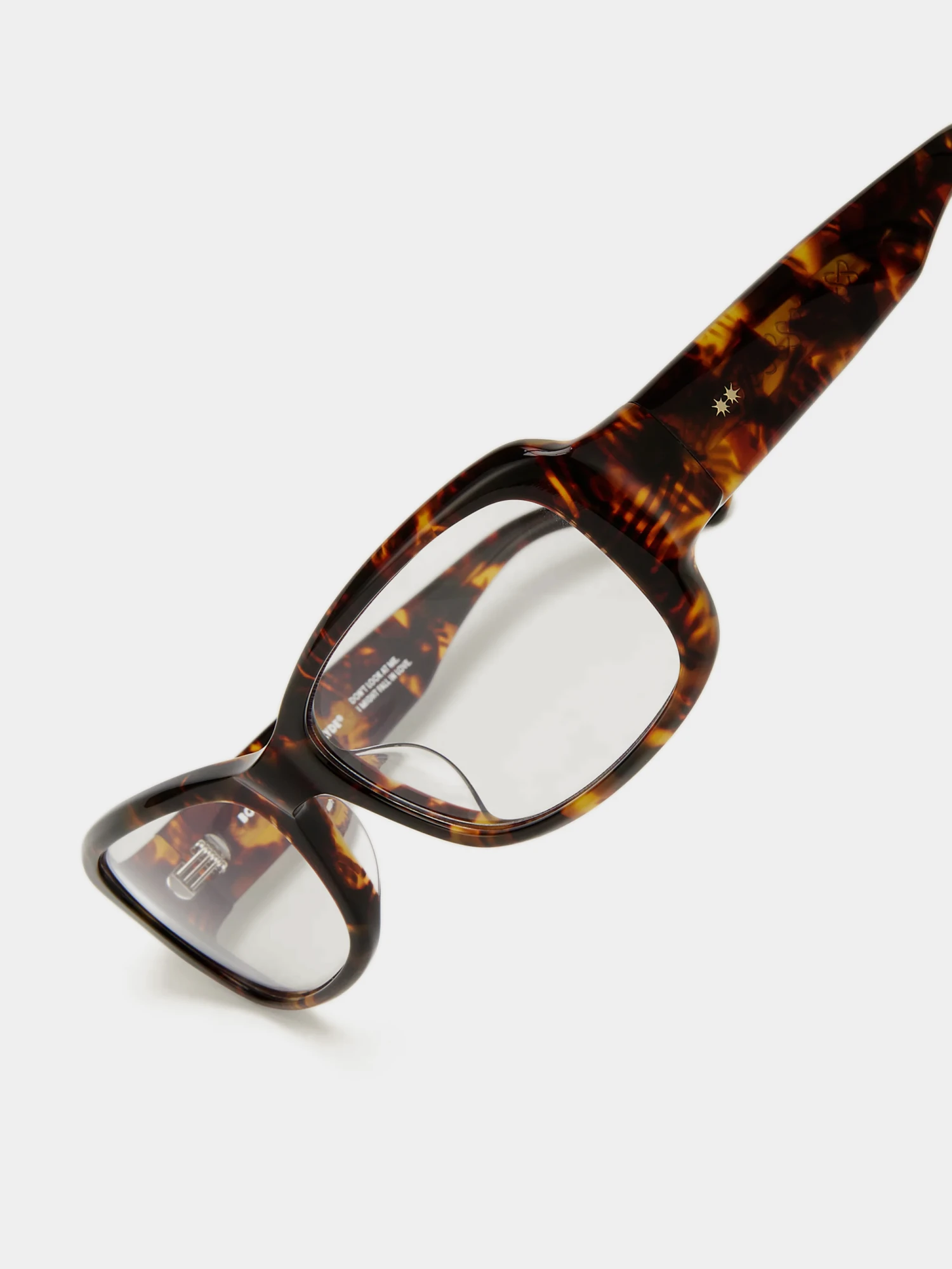 Очки Bonnie Clyde Sugar Tortoise & Clear Lens