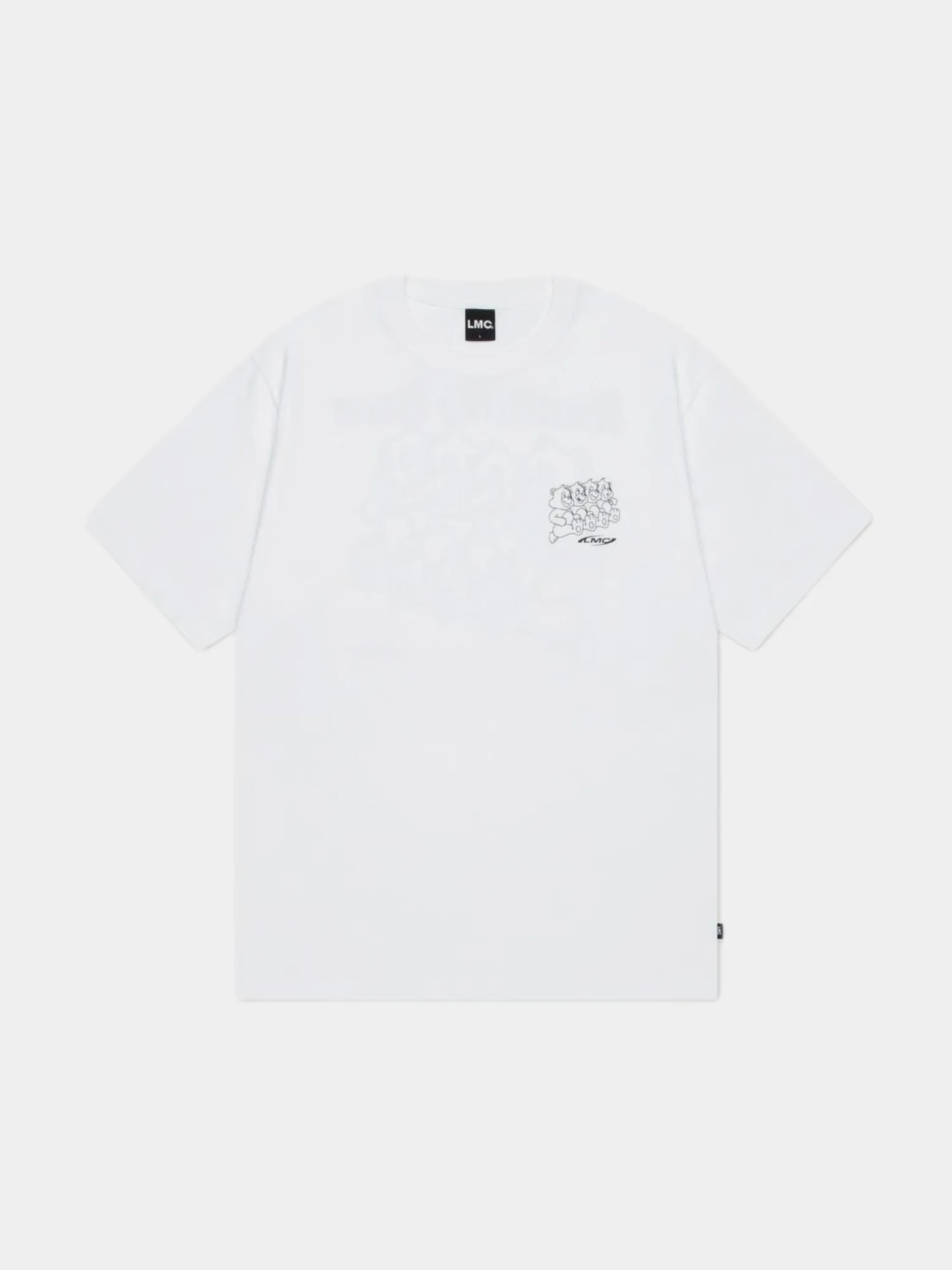 Футболка LMC Running Bear Tee White