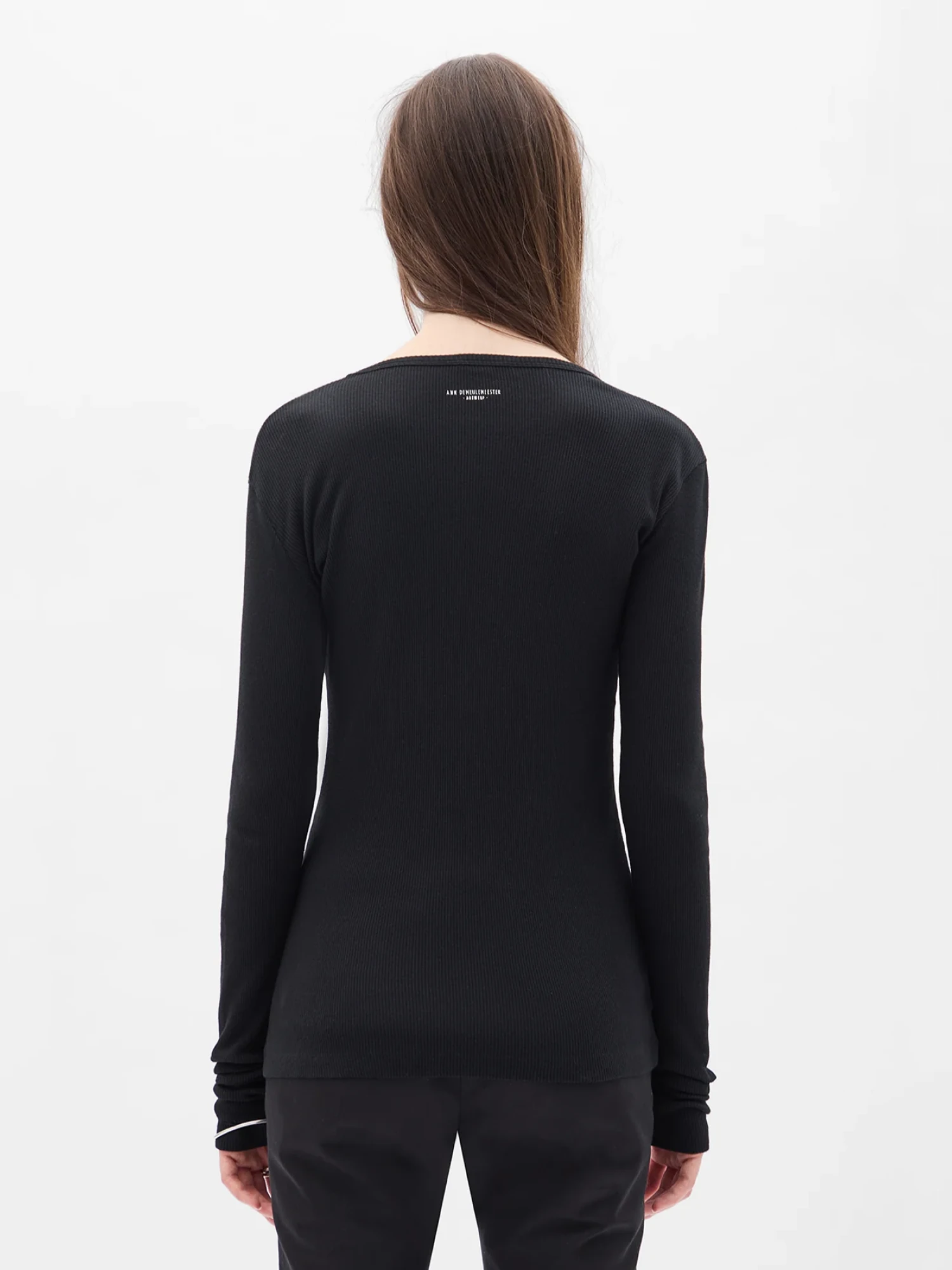 Женский лонгслив Ann Demeulemeester Fiene Black