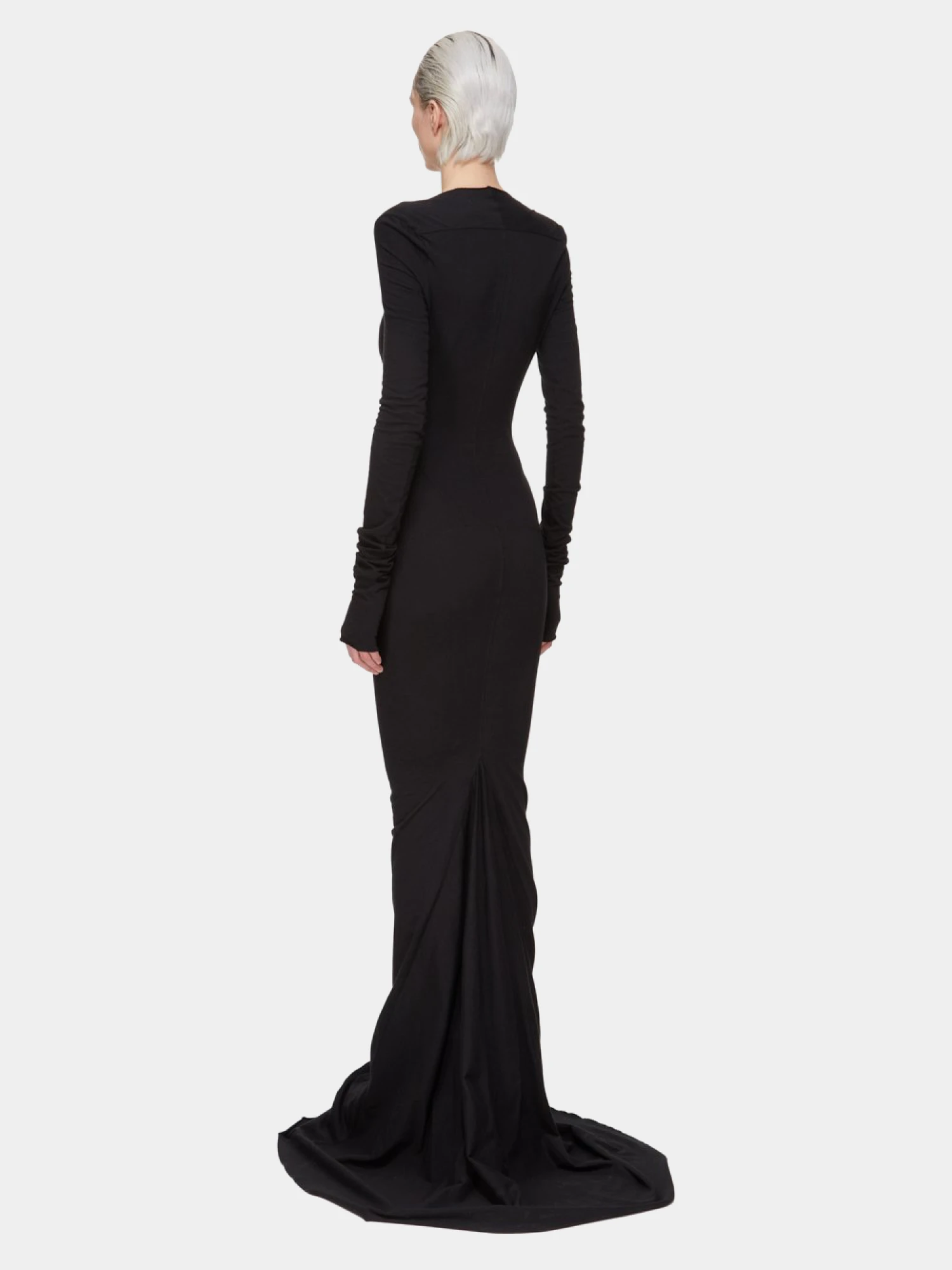 Женское платье RICK OWENS DRKSHDW Long Simple Edfu Black