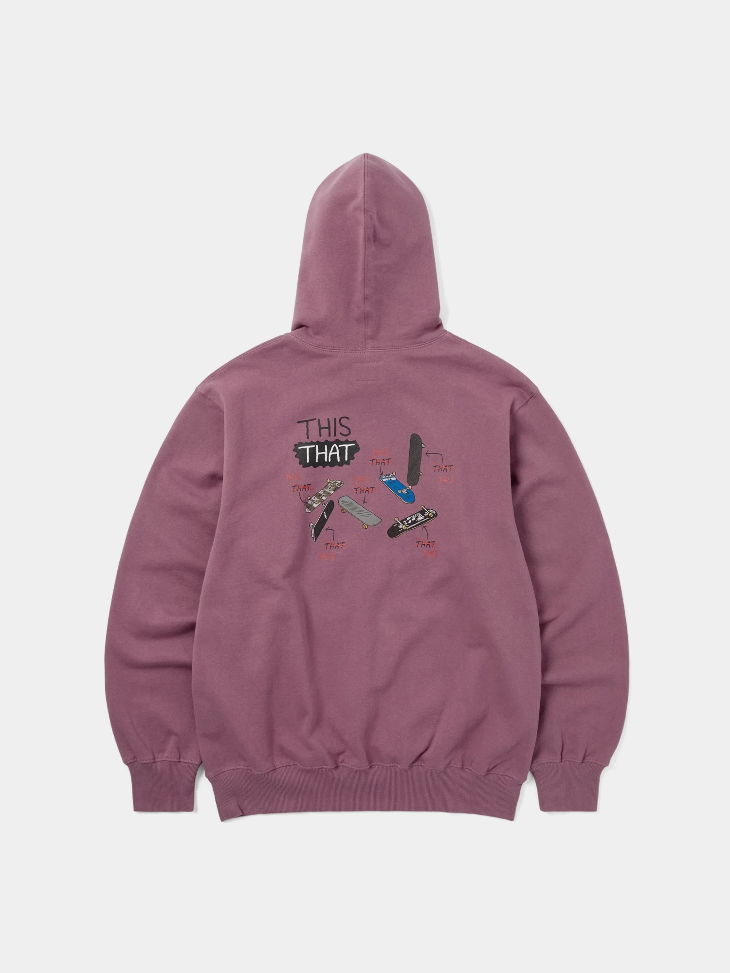 Худи thisisneverthat Thisthat Skate Fuchsia