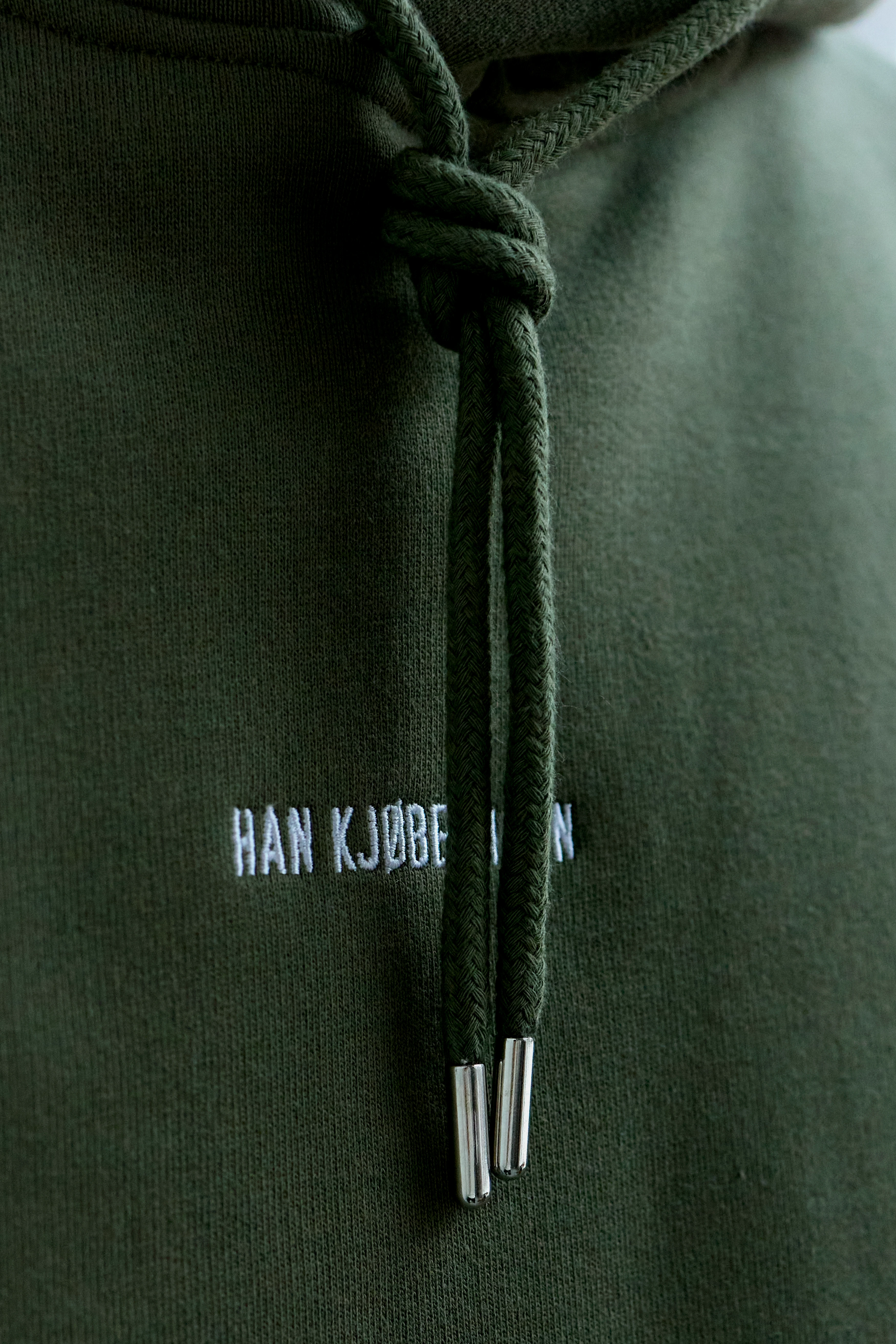 Худи Han Kjøbenhavn Daily Oversized Dark Green