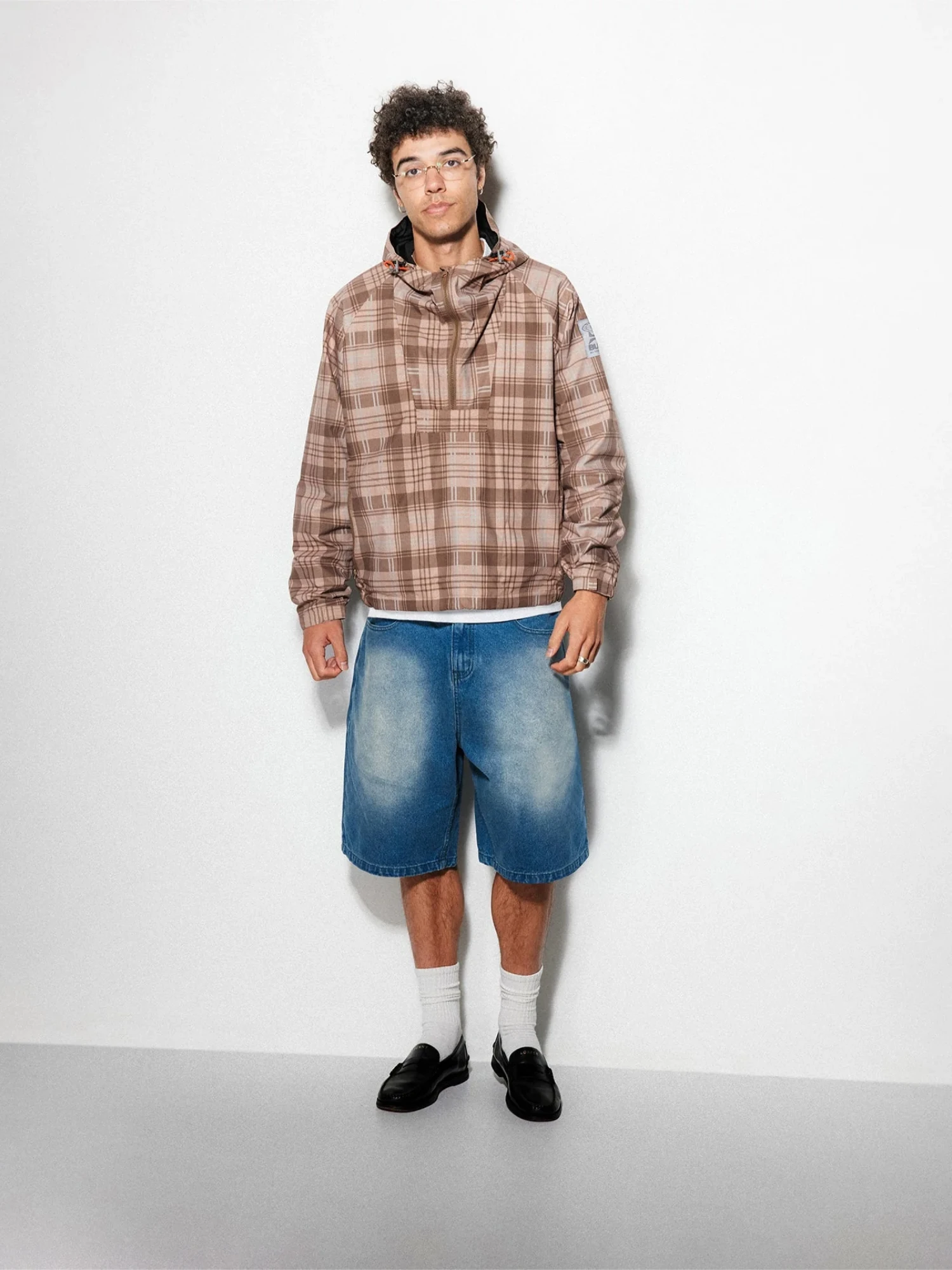 Шорты Butter Goods Warped Shorts Washed Mid Blue