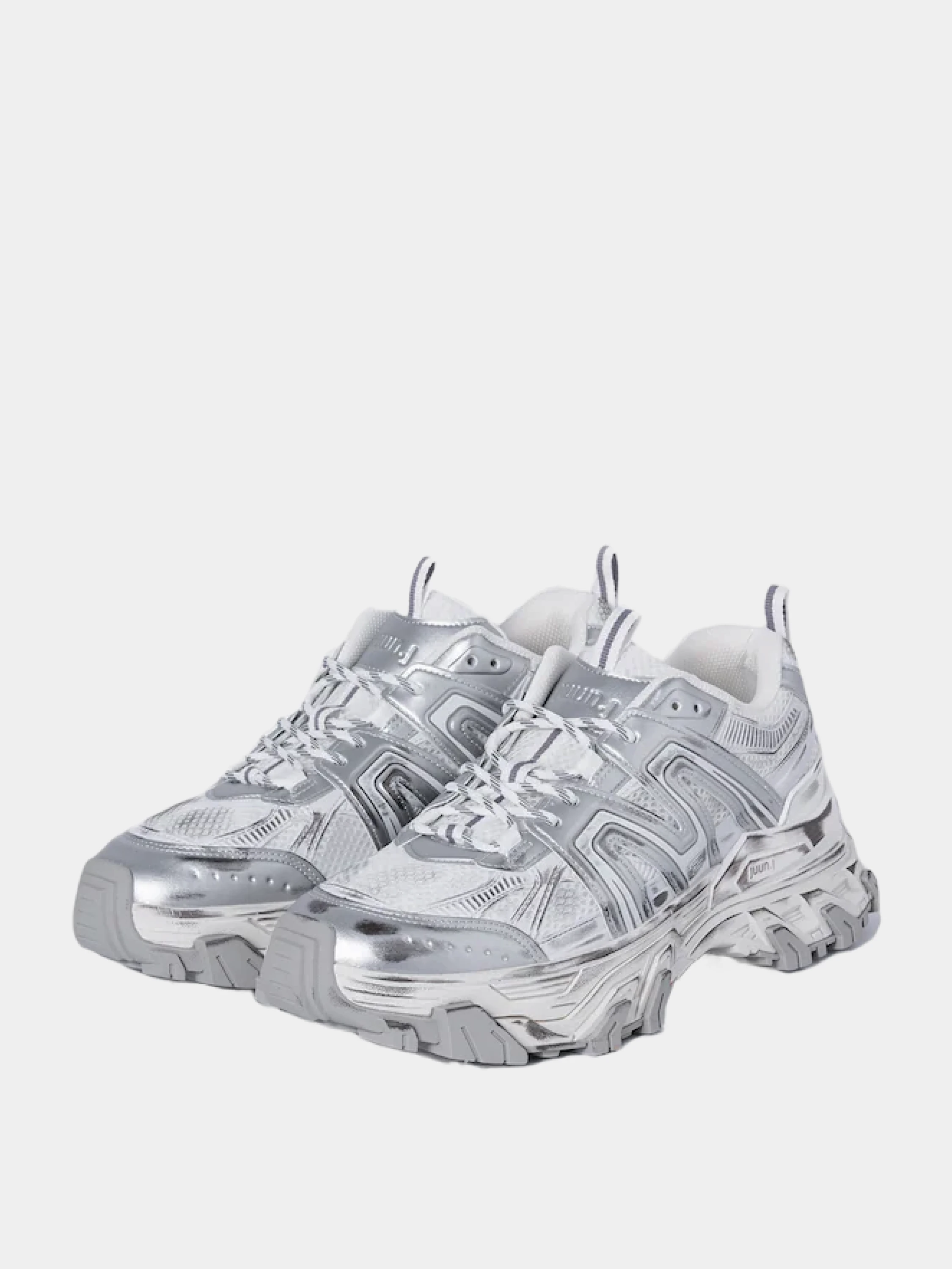 Кроссовки JUUN.J Synthetic Leather Trainer Shoes White