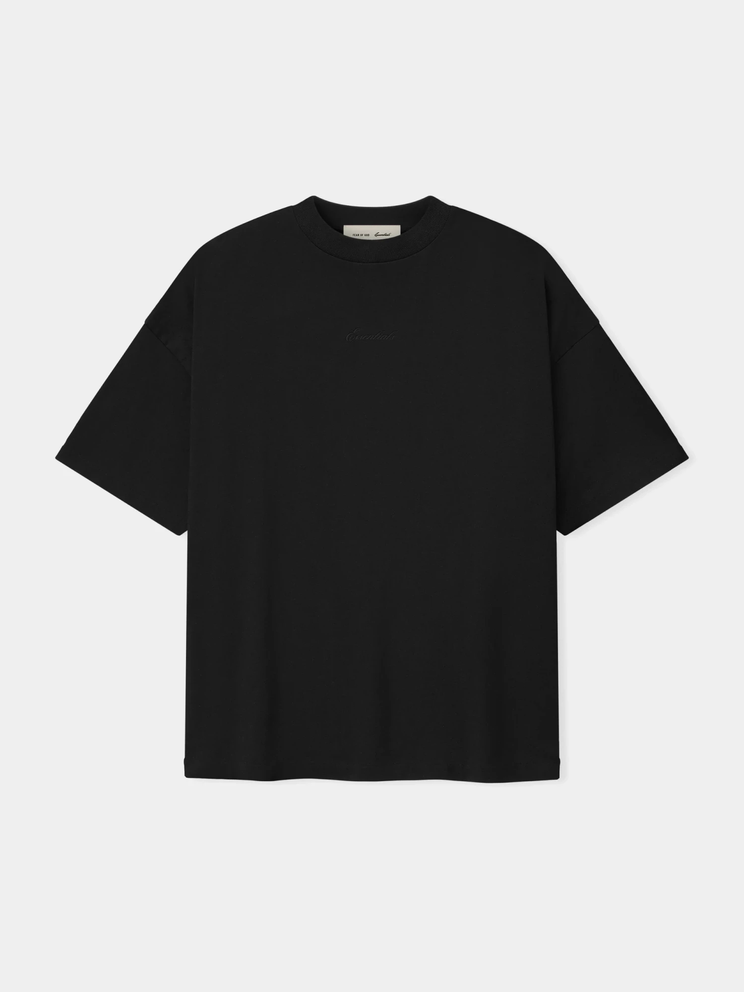Футболка Fear of God ESSENTIALS Signature 90'S Black
