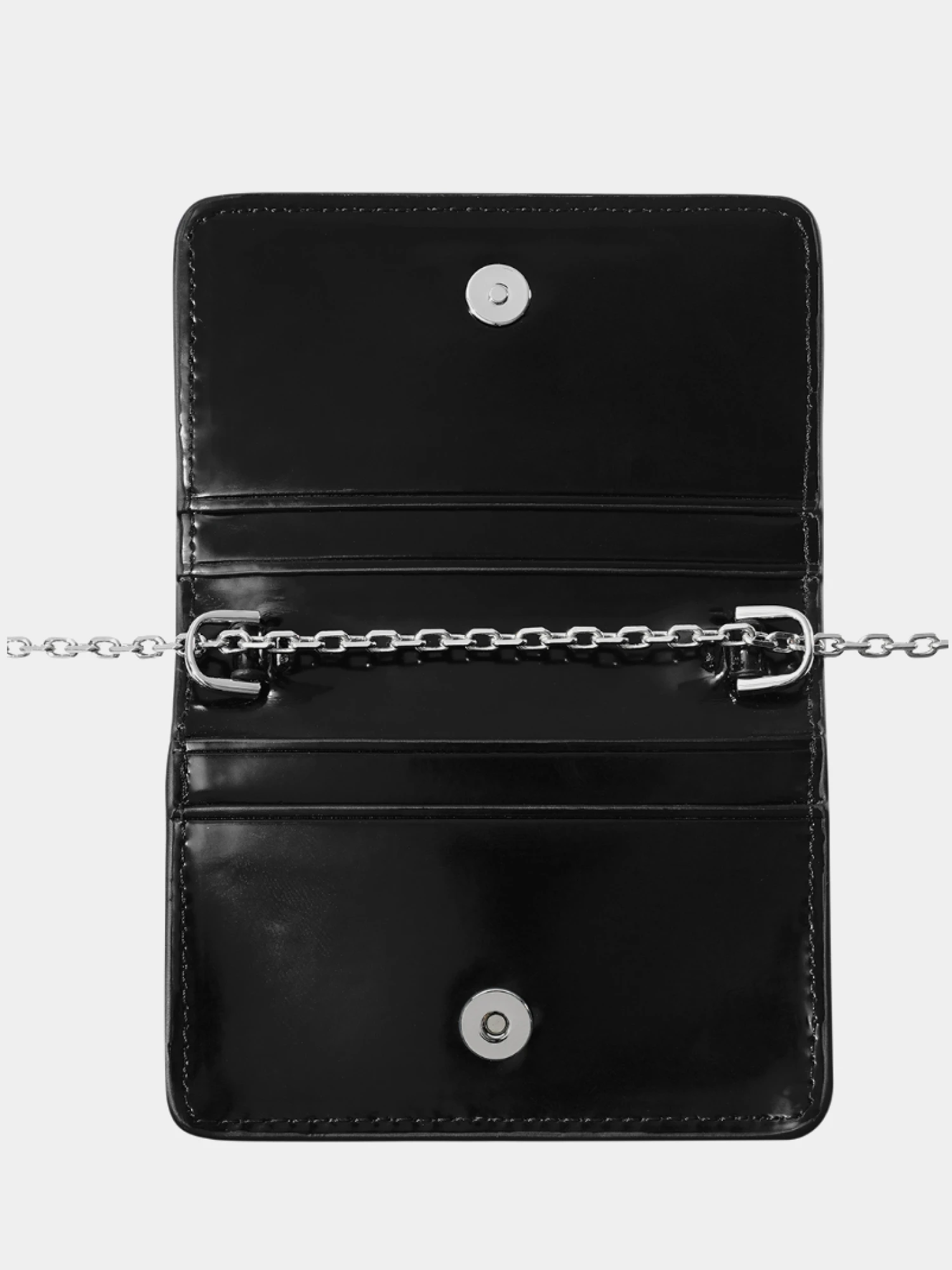 Женская сумка STAND OIL Chubby Wallet Glossy Black