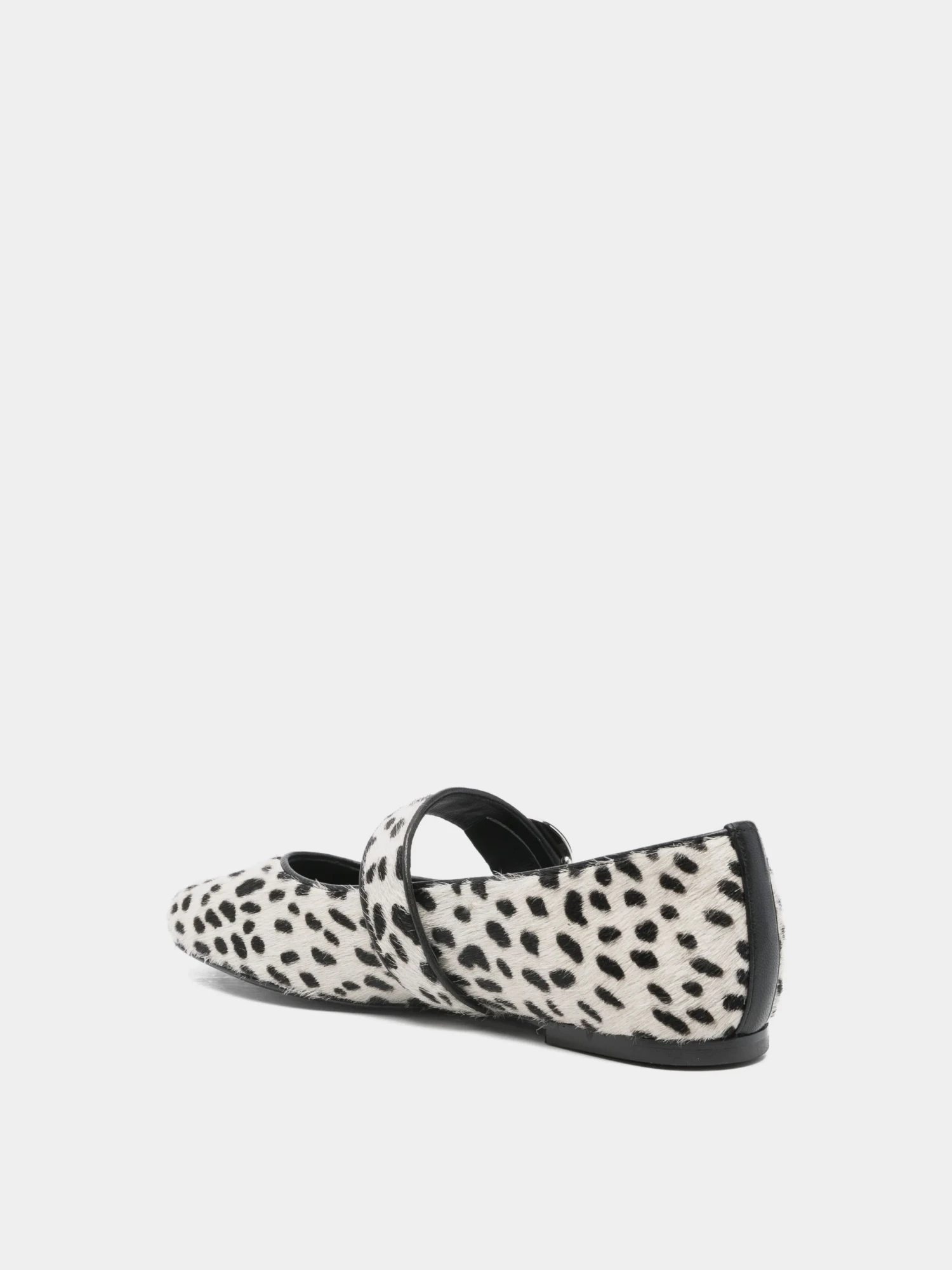 Женские балетки Coperni Belt Ballerina White/Black