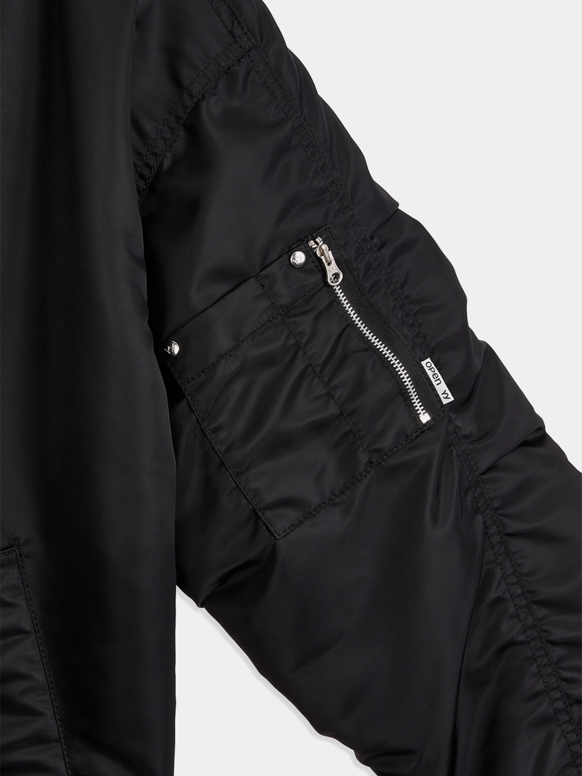 Женский бомбер OPEN YY Oversized MA1 Black