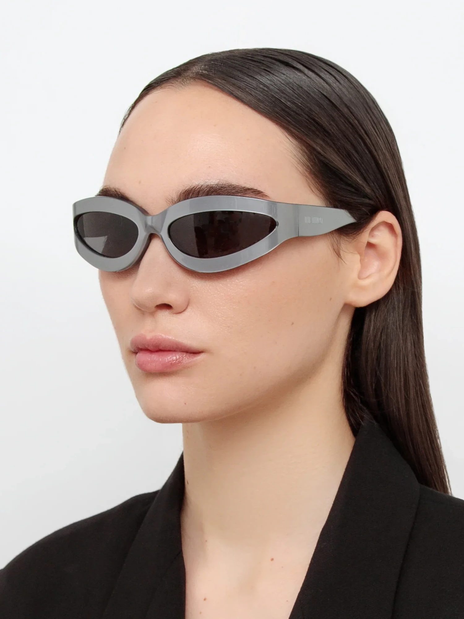 Очки THE ATTICO x Linda Farrow Agnes Silver