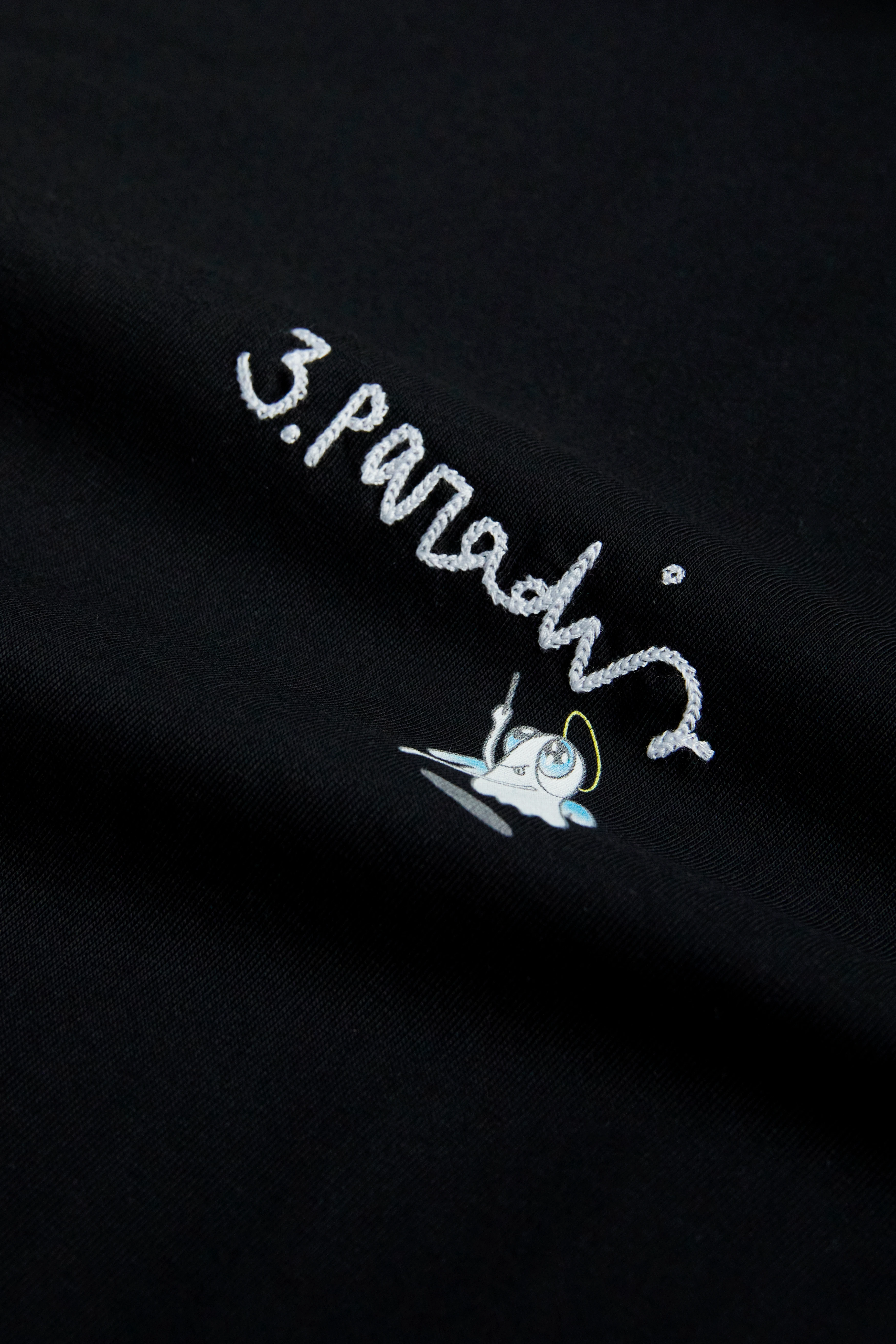 Футболка 3.PARADIS х Edgar Plans T-Shirt Black